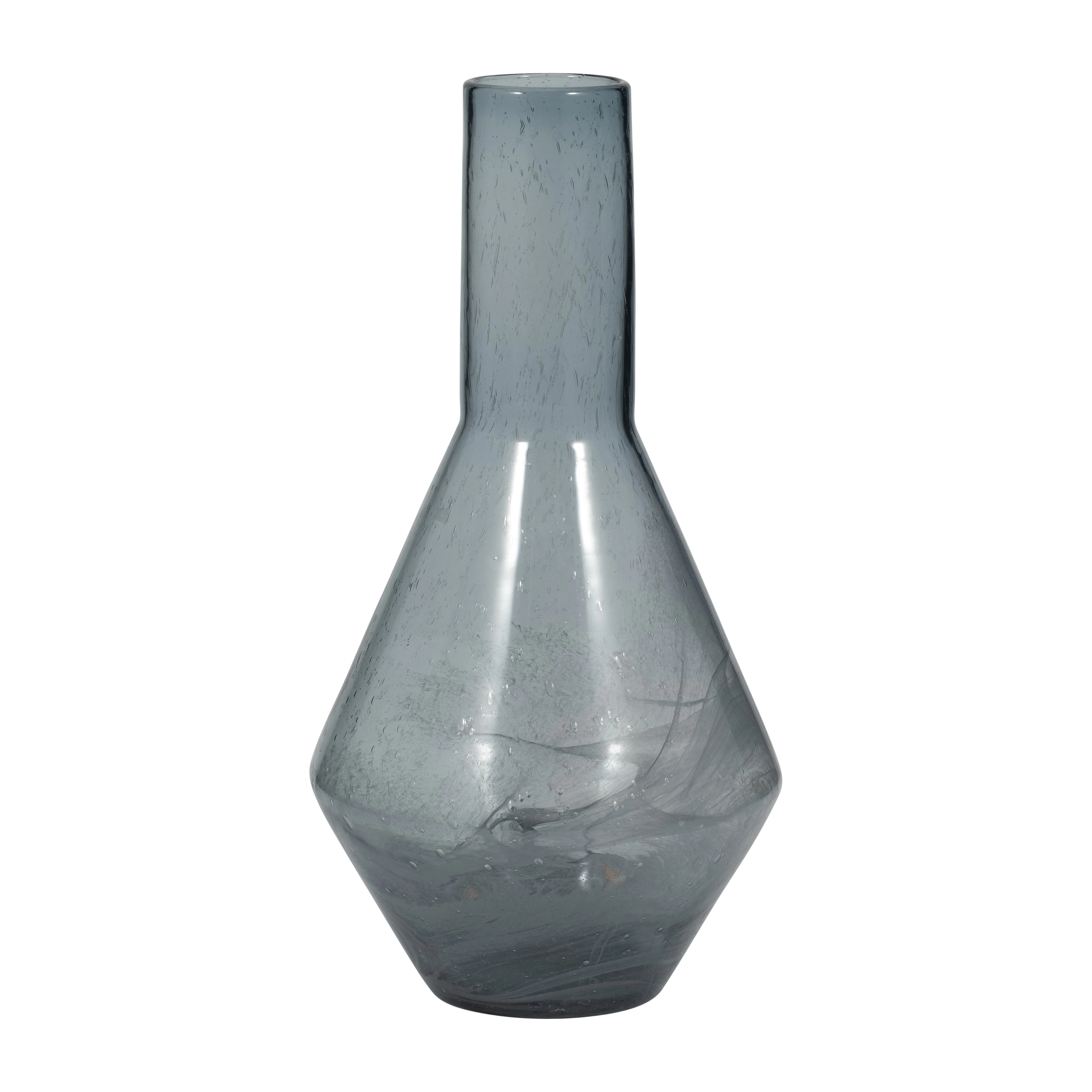 EV19696 15" MARLA SMALL BRONZE CRYSTAL CANDLESTICK( Sagebrook Home )