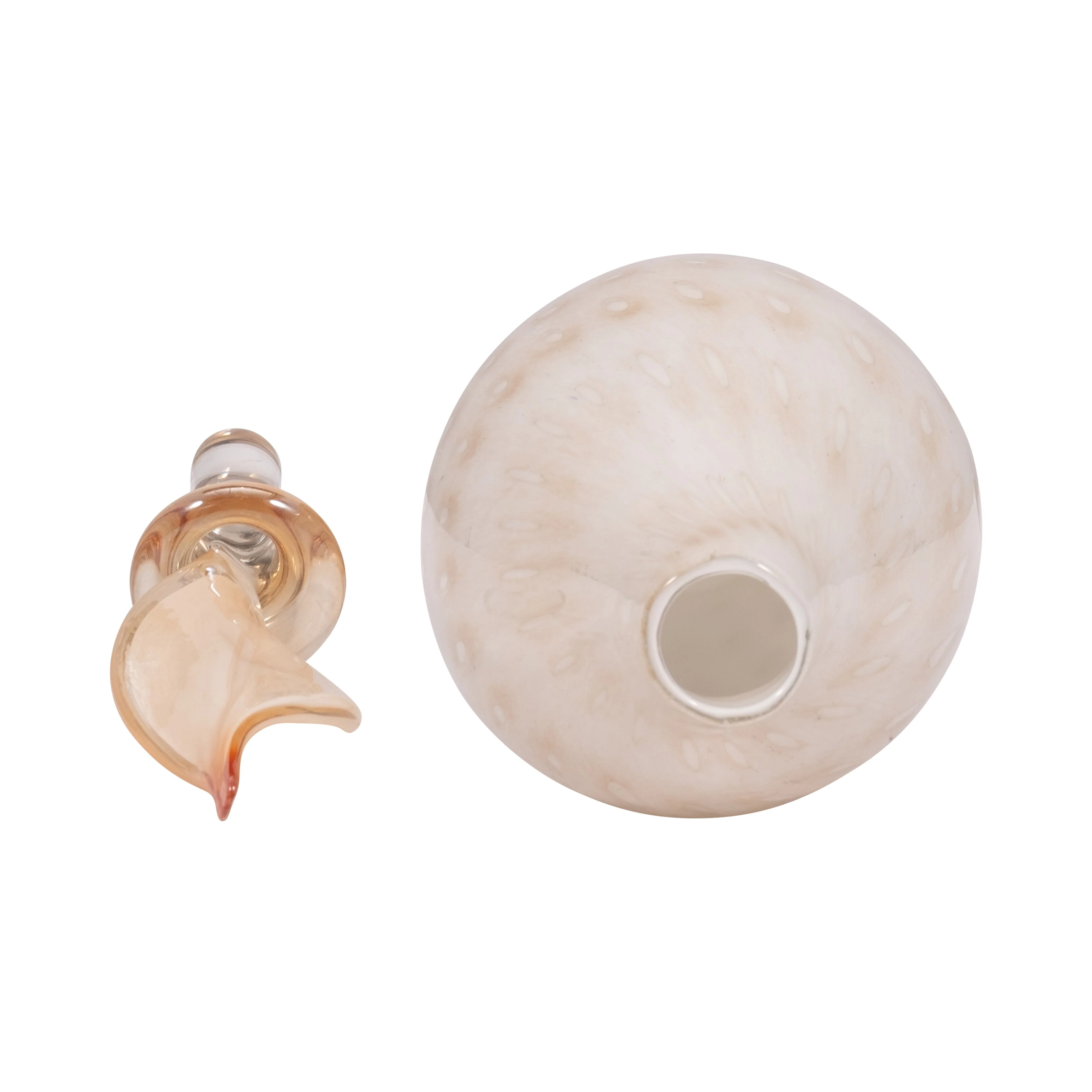 EV19703-03 7" KARNORA CURLY VASE, NATURAL( Sagebrook Home ) - Image 10