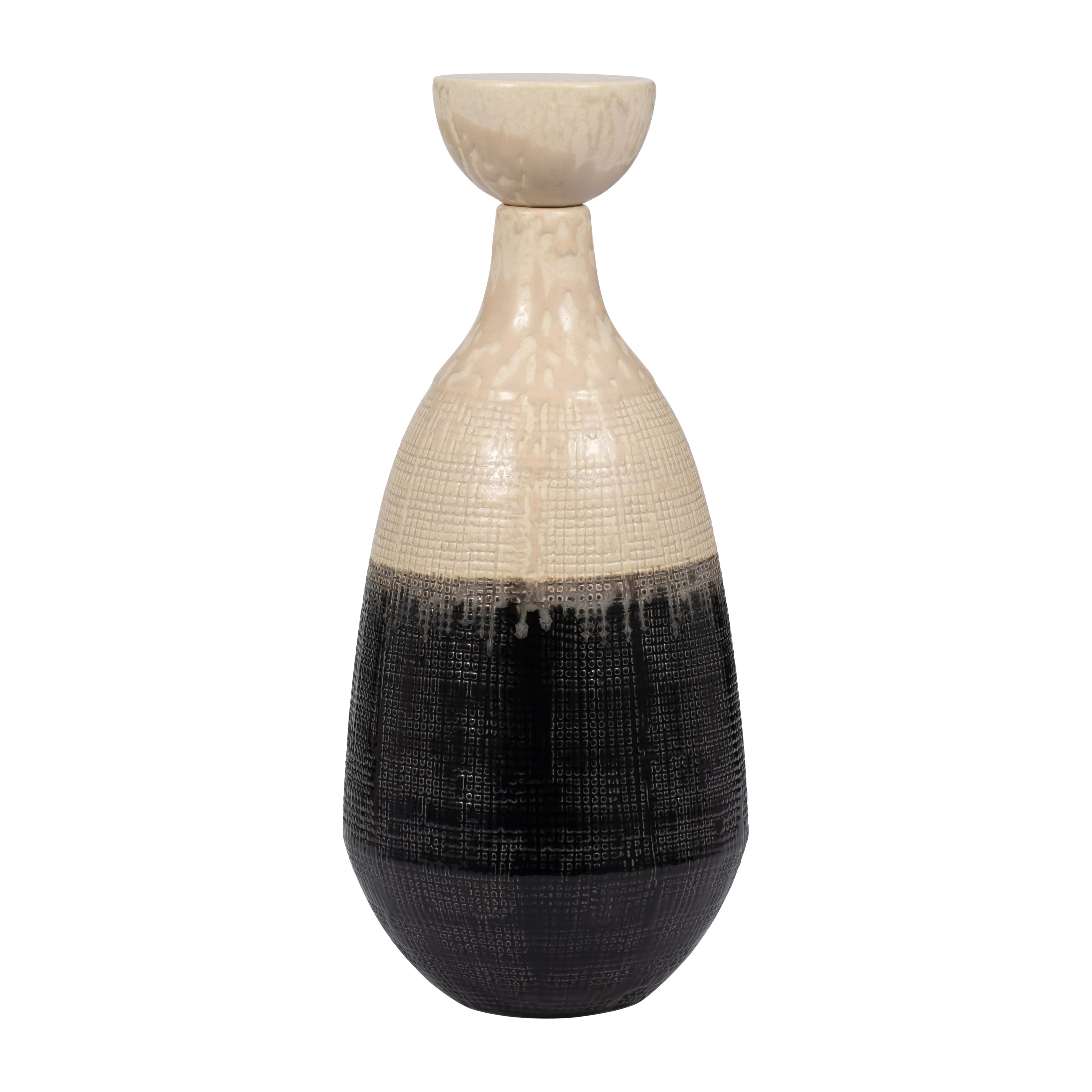 EV19866-03 ALONDRA LARGE CERAMIC VASE( Sagebrook Home ) - Image 3