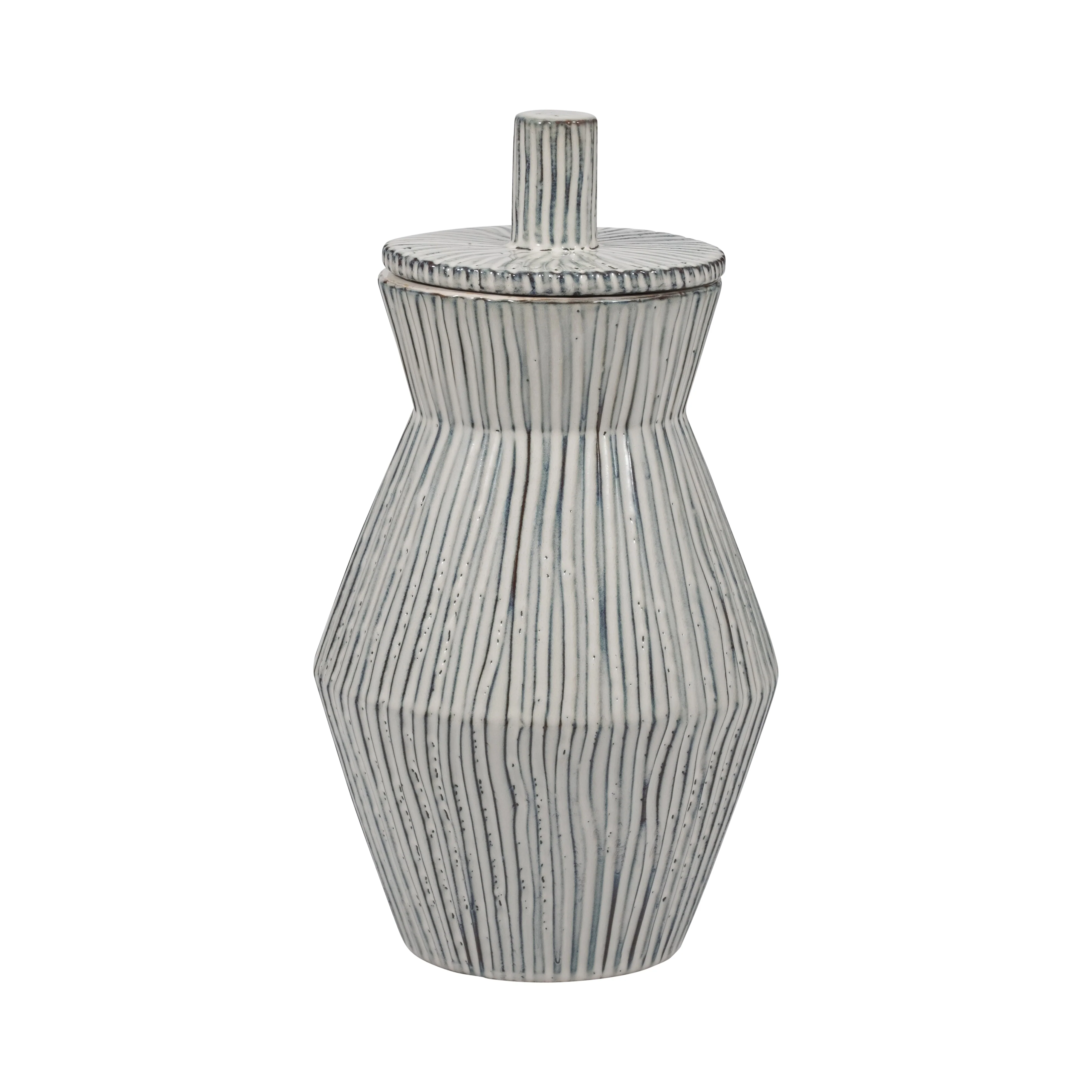 EV19871-01 ALONDRA SMALL CERAMIC FLOOR VASE( Sagebrook Home ) - Image 3