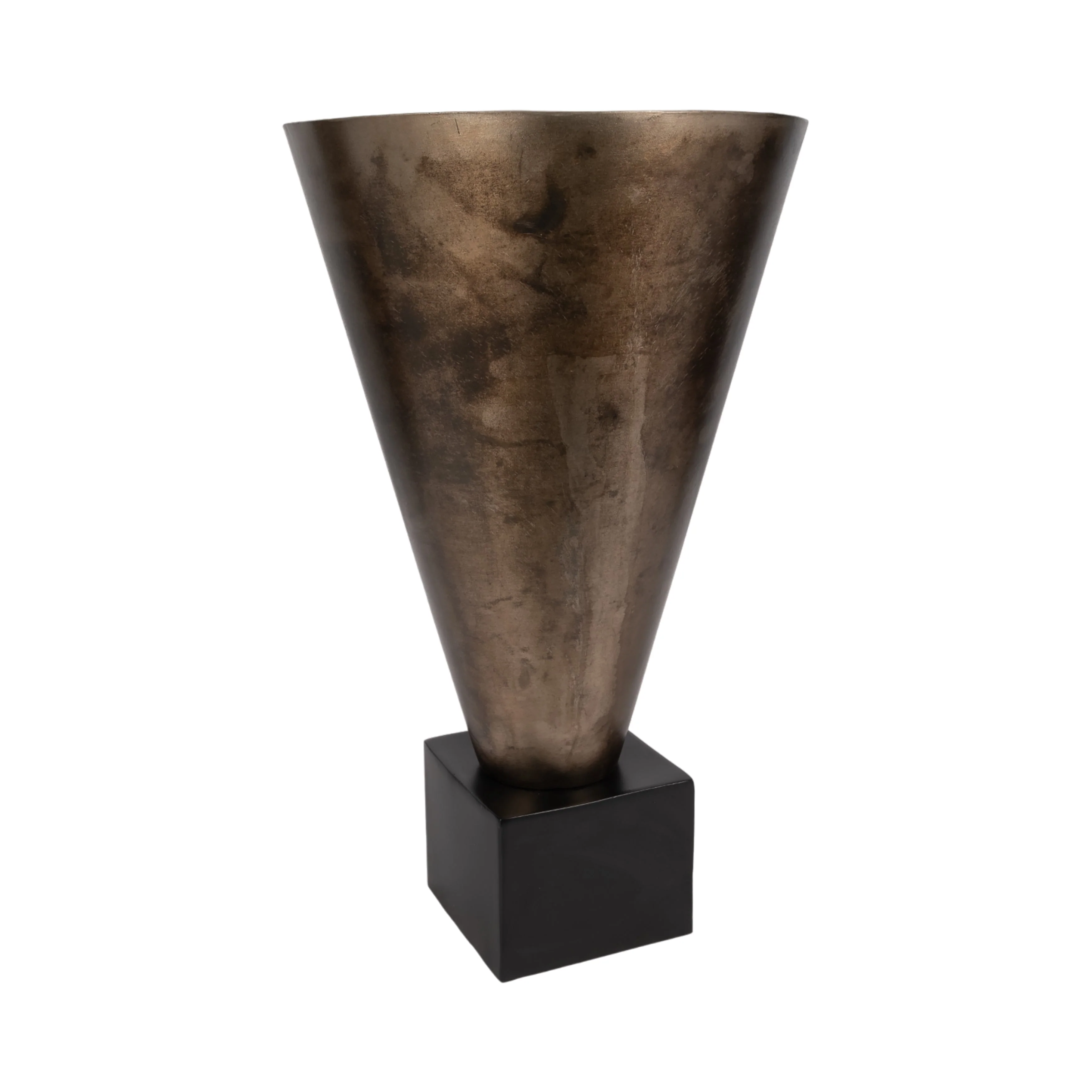 EV19881-02 |19" Cassendra Large Metal Vase, Gold - Image 12