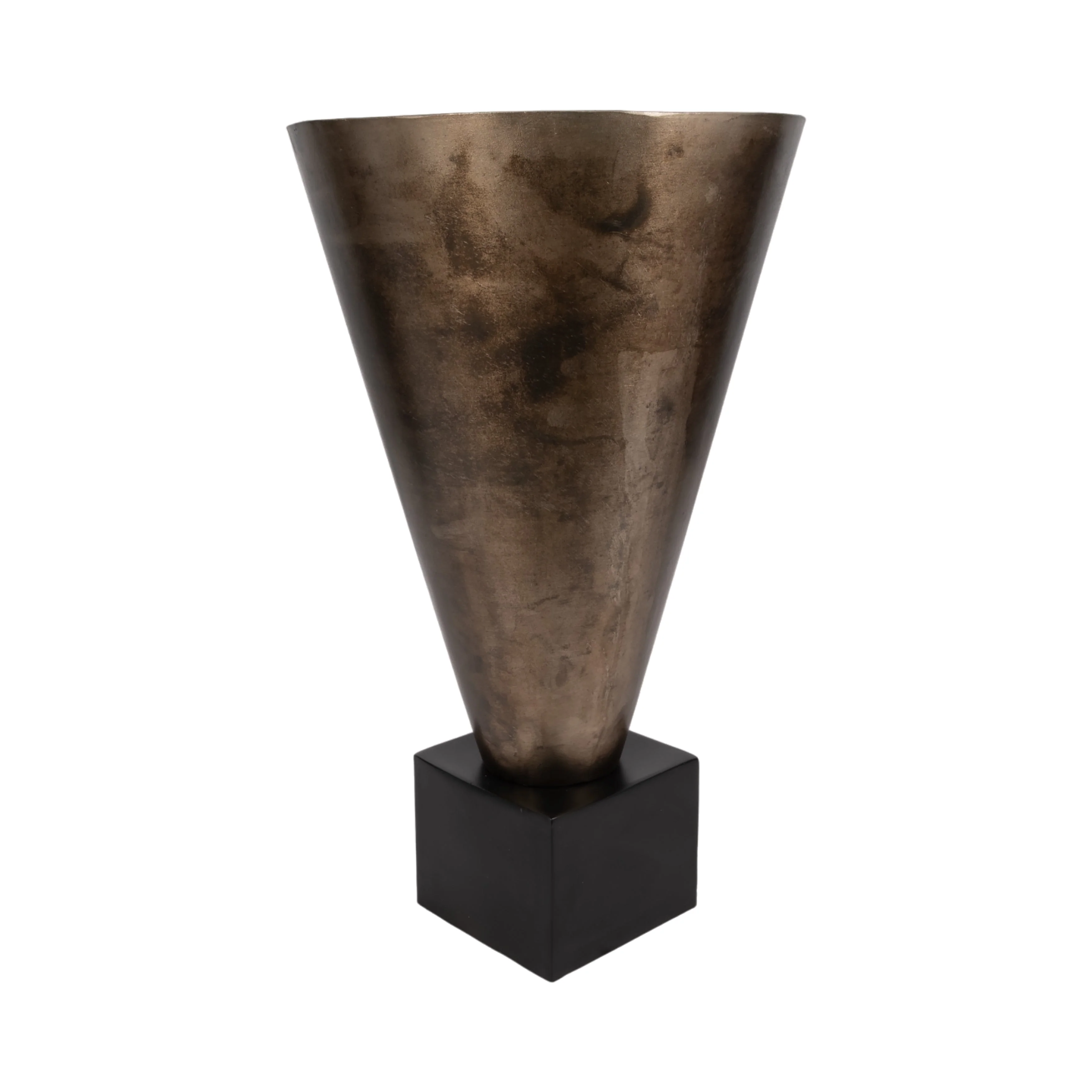 EV19881-02 |19" Cassendra Large Metal Vase, Gold - Image 13