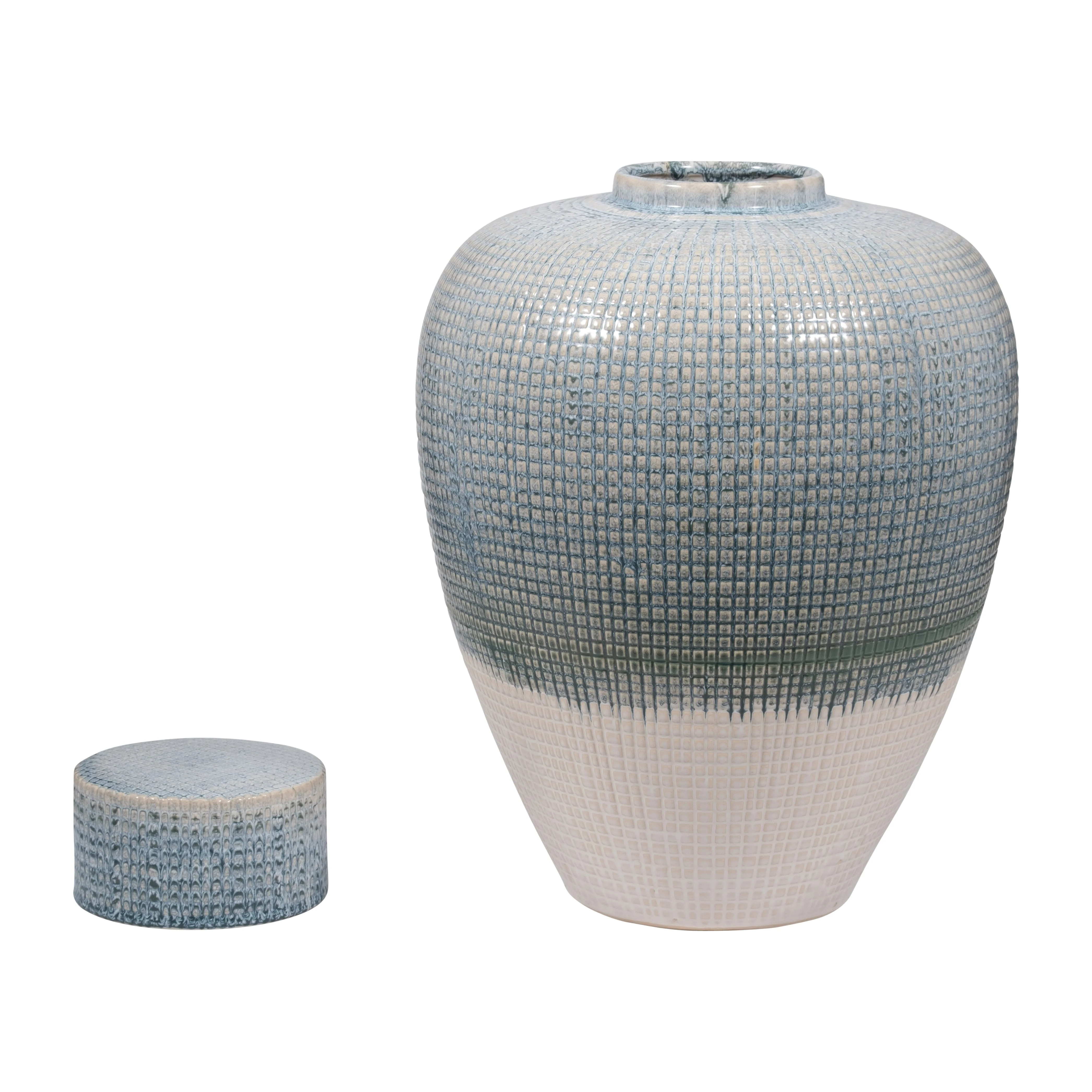 EV20052-02  TRUMAN SMALL CERAMIC VASE( Sagebrook Home  ) - Image 6