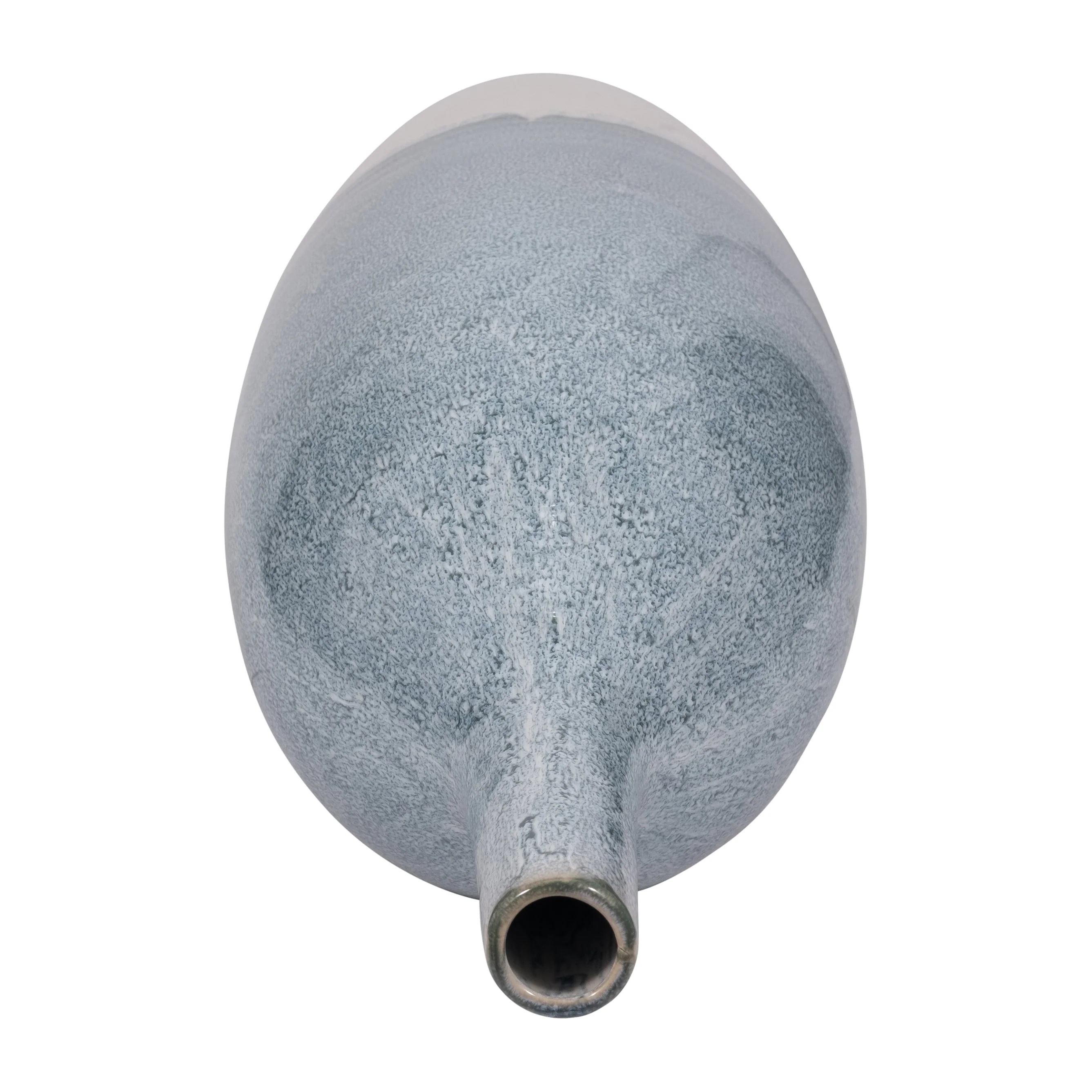 EV20054-02 31"H 2-TONE VASE, NAVY( Sagebrook Home ) - Image 4