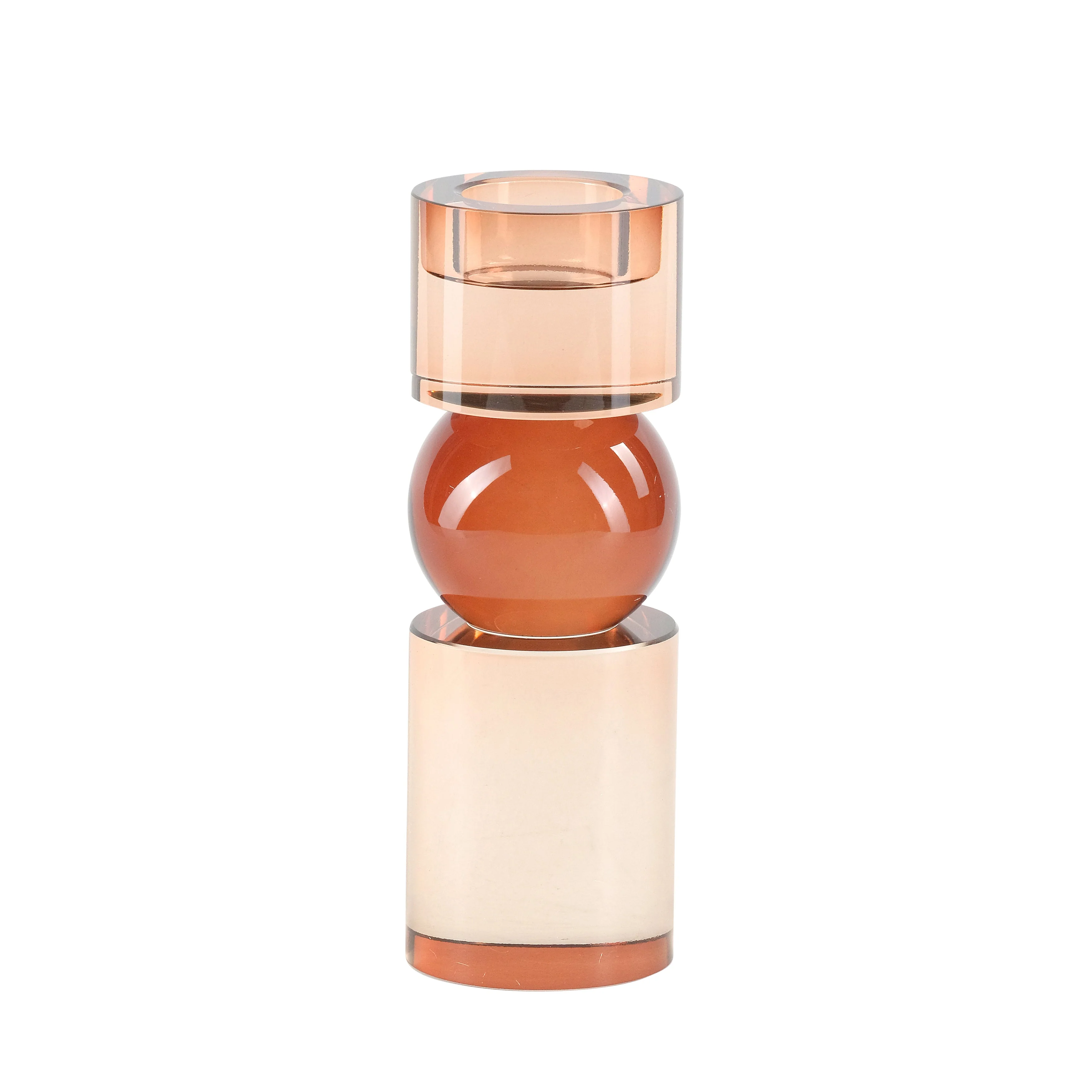 EV20146-04  8" MARLA SMALL CRYSTAL CANDLESTICK( Sagebrook Home  ) - Image 2
