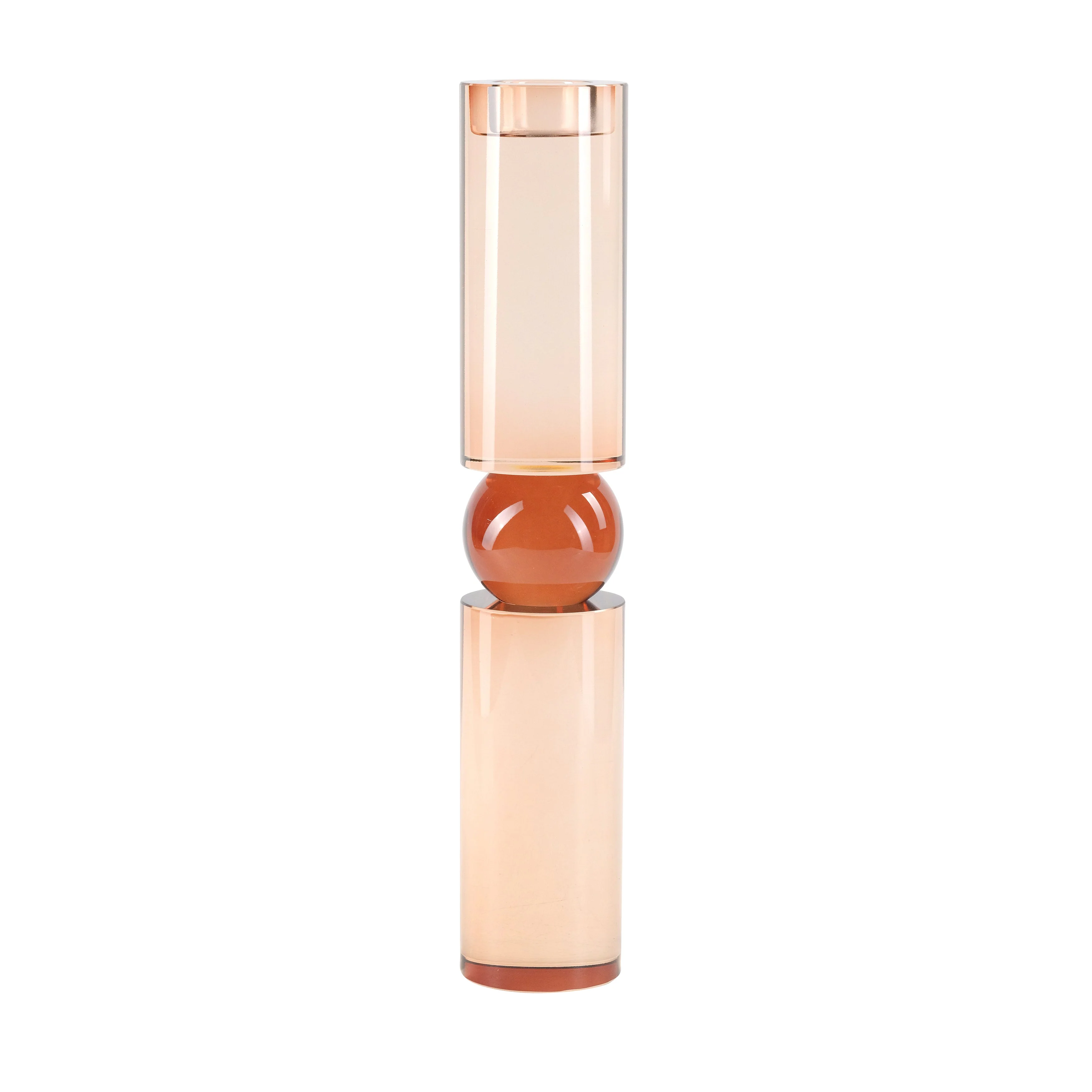 EV20146-06  15" PROVIDENCE 3D PRINTED VASE, IVORY/BEIGE( Sagebrook Home  )