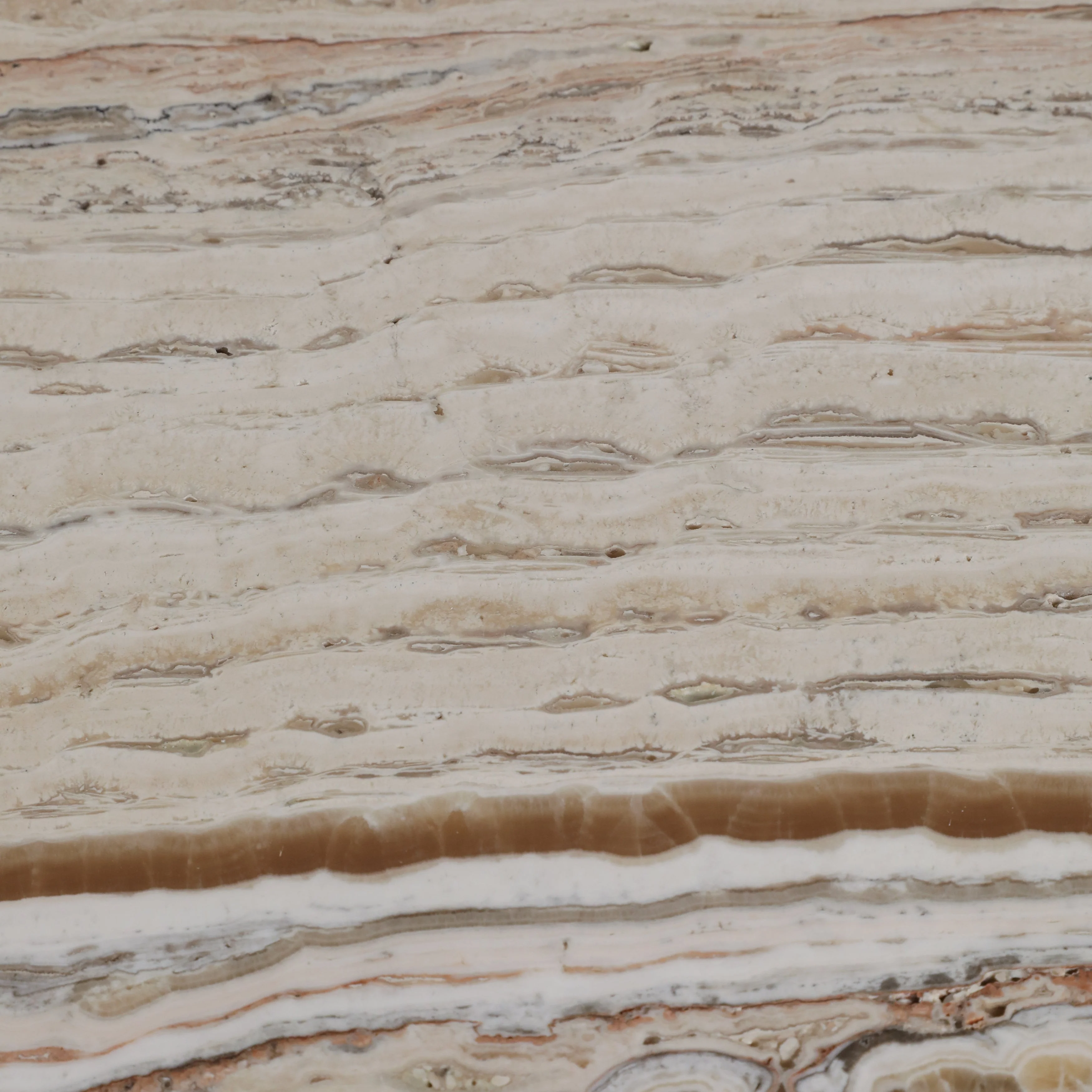 EV21206-01 |24"catalina Travertine&fluted Wood Accent Table/kd - Image 11