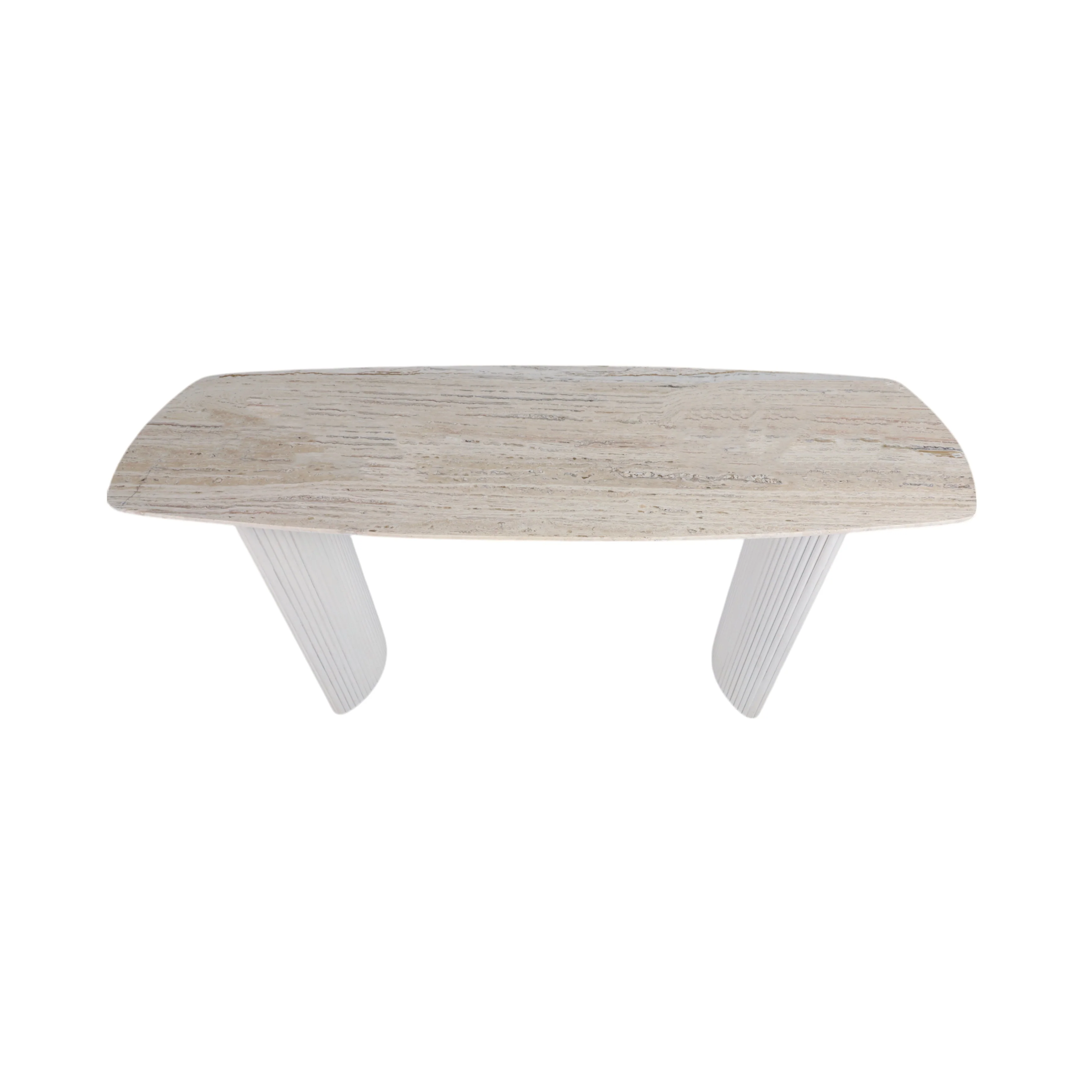 EV21206-03 |60"catalina Travertine&fluted Wood Console Tble/kd - Image 11