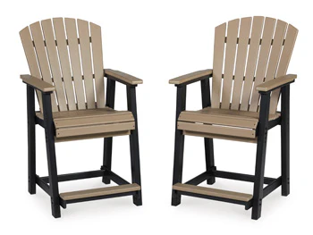 Fairen Trail Outdoor Counter Height Bar Stool (Set of 2) - Image 4