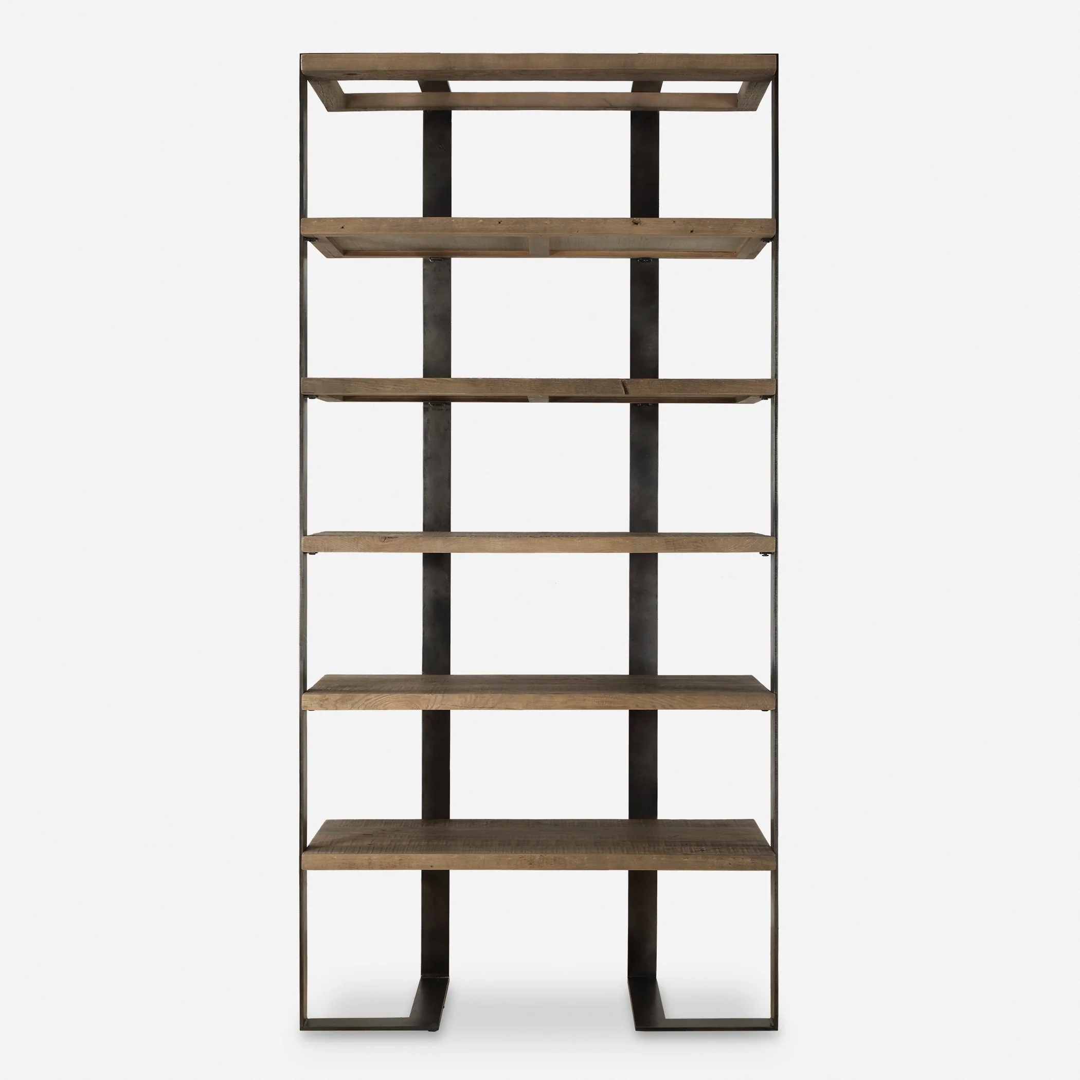 Felix Reclaimed Oak Etagere - Image 2