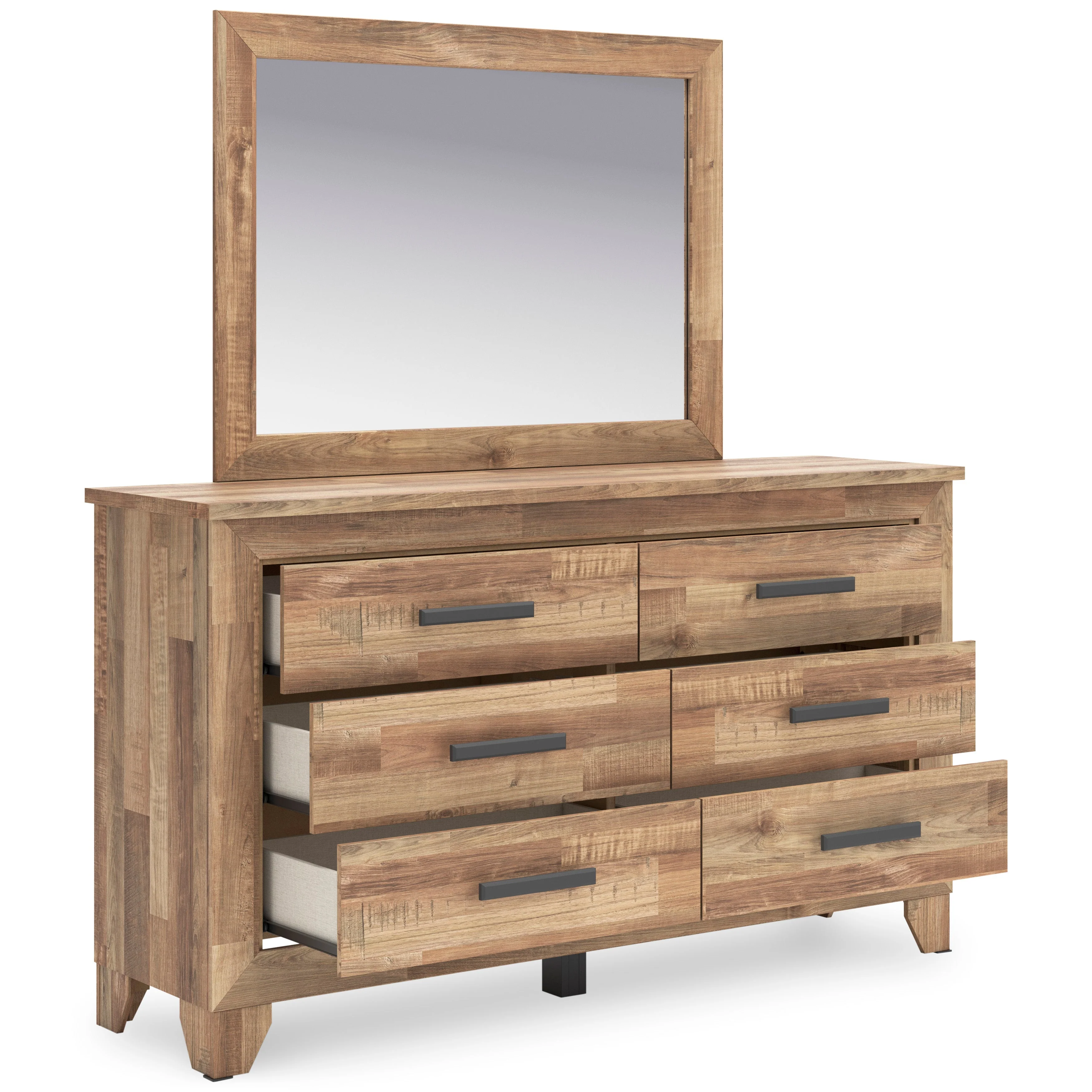 Finaria Six Drawer Dresser - Image 6