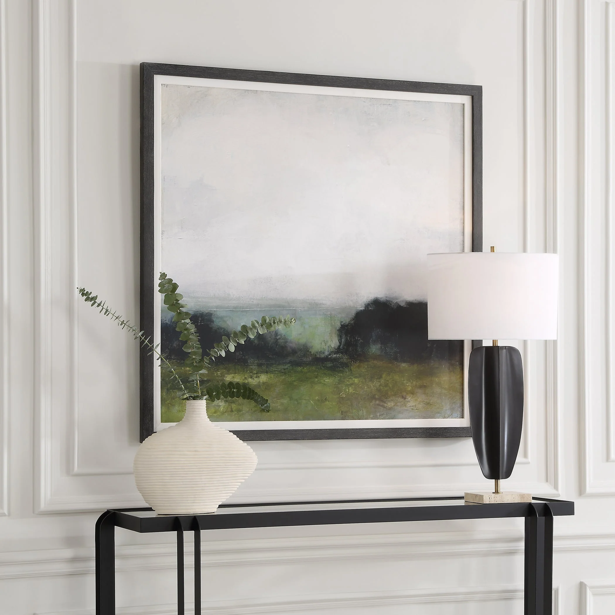 First View Of The Water Framed Print - Image 4