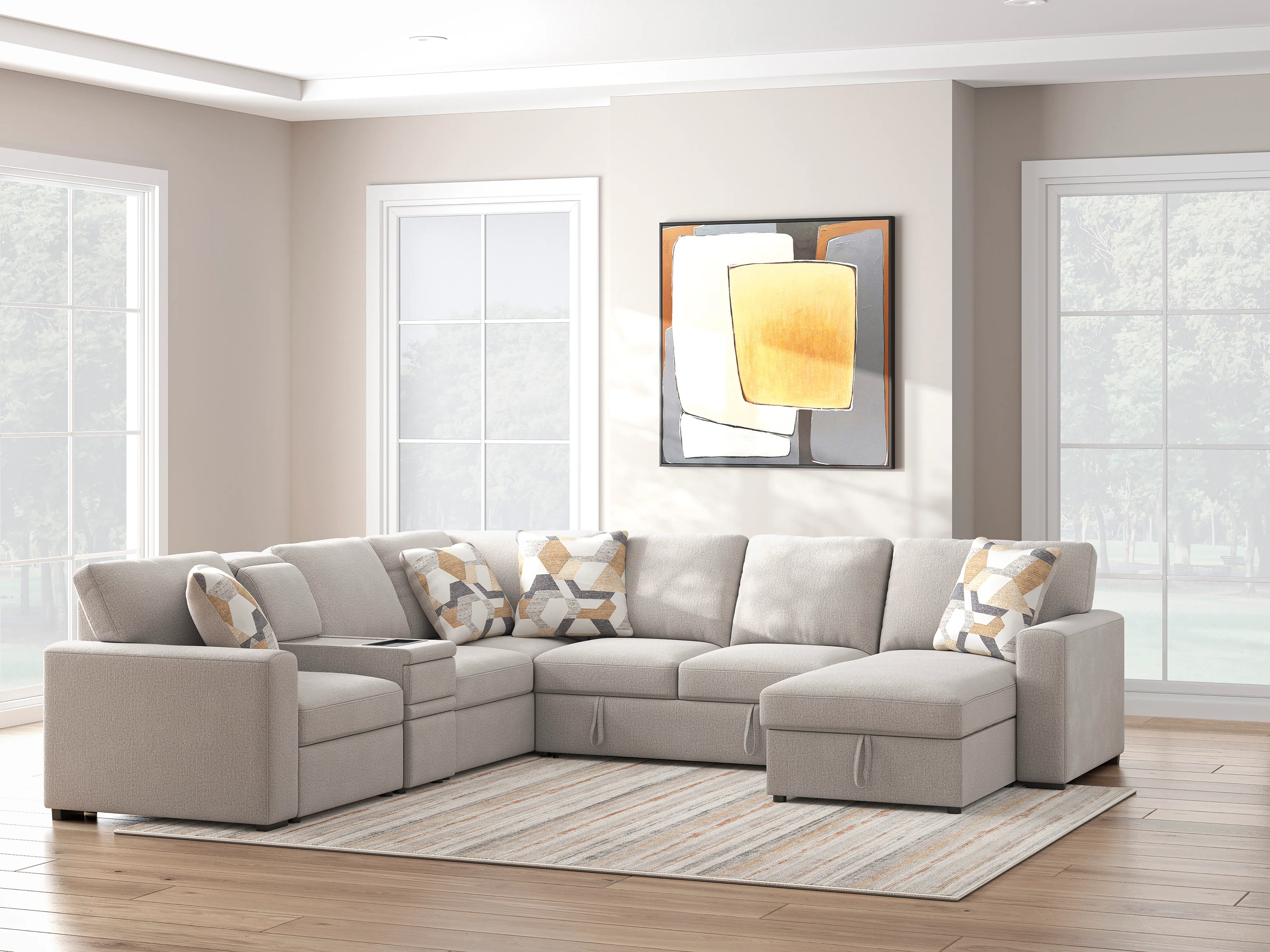 Flaglere  RAF Chaise|Ashley Homestore - Image 8