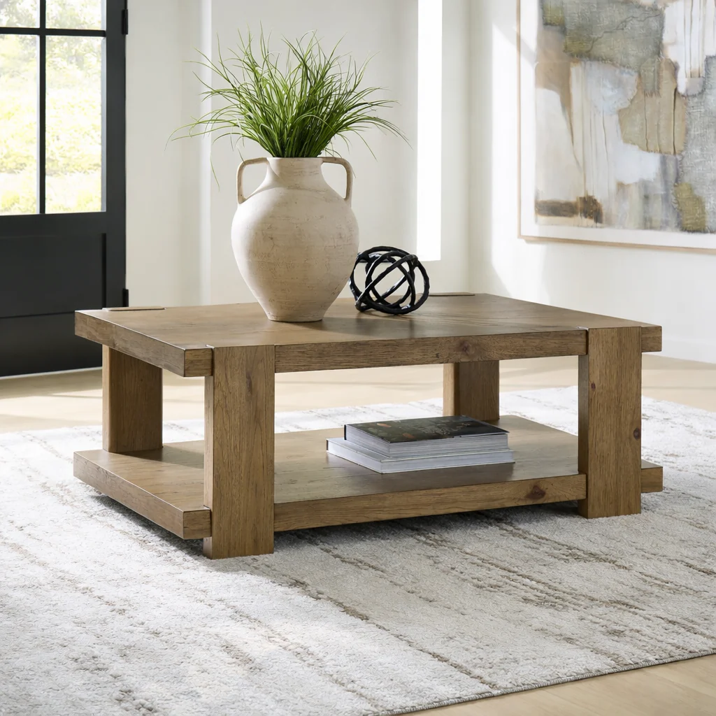 Flangren Rectangular Cocktail Table