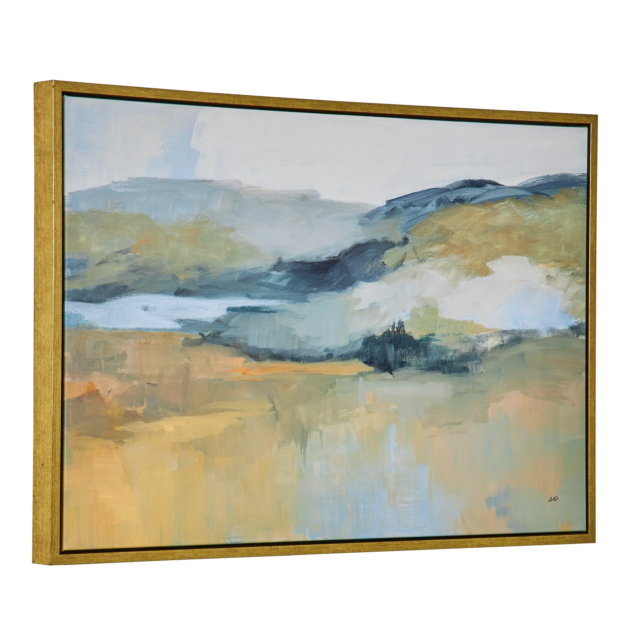 Folded Hills Framed Canvas - Image 8