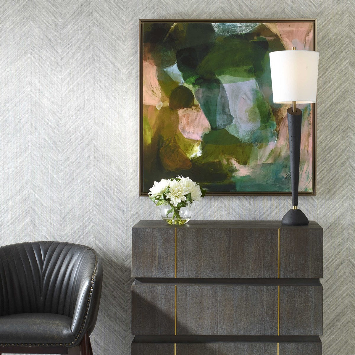 Forever Ever Framed Abstract Art - Image 3