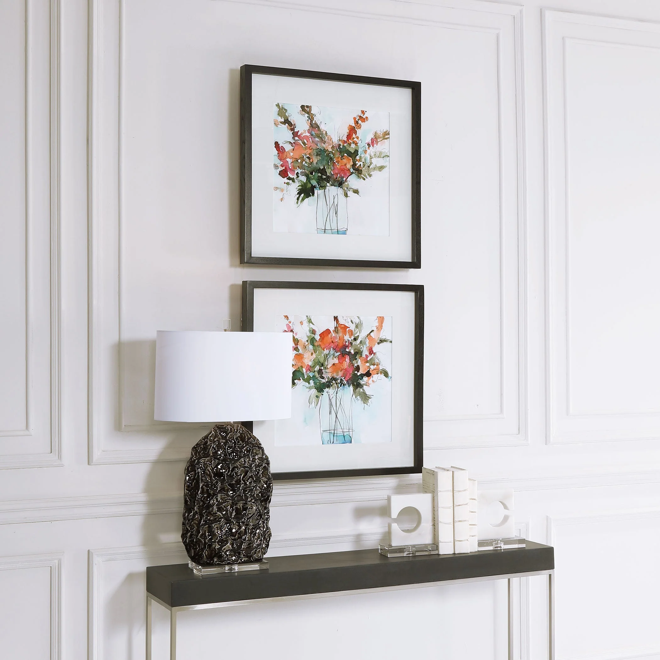 Fresh Flowers Framed Prints, S/2 - Image 5