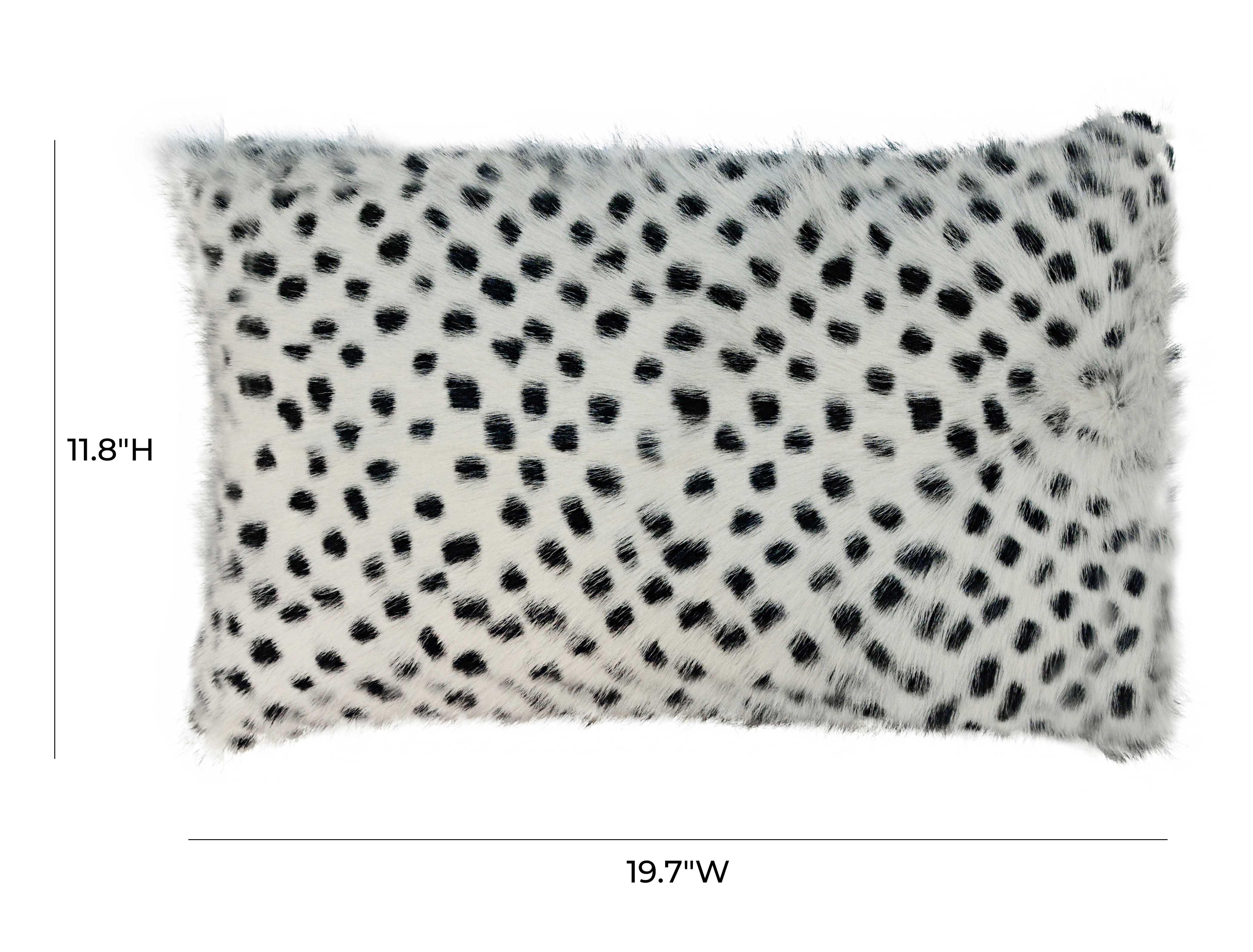 Genuine Goatskin 12"x20" Pillow - Image 7