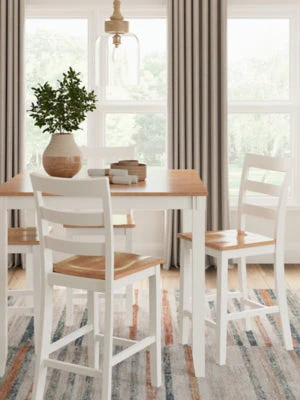 Gesthaven Counter Height Dining Table and 4 Barstools (Set of 5) - Image 6