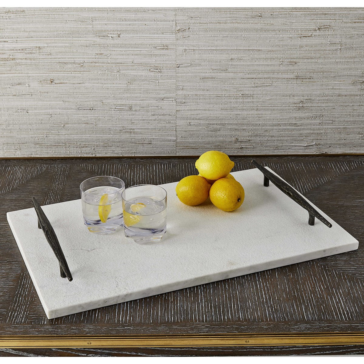 Get a Grip Tray - White Marble - Image 2