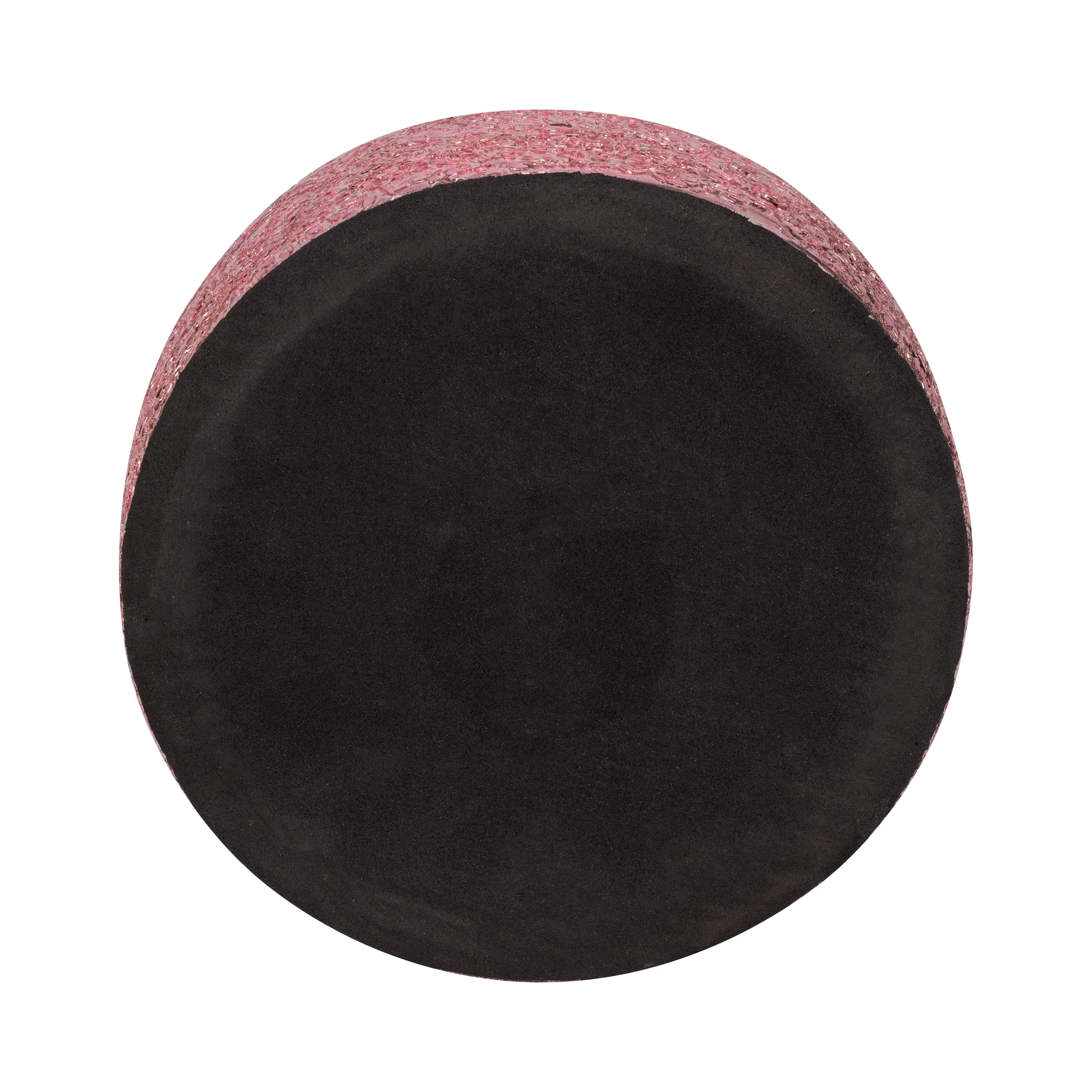 Glass, 8" 49 Oz Crackled Bowl Scented Candle, Pink - Image 18
