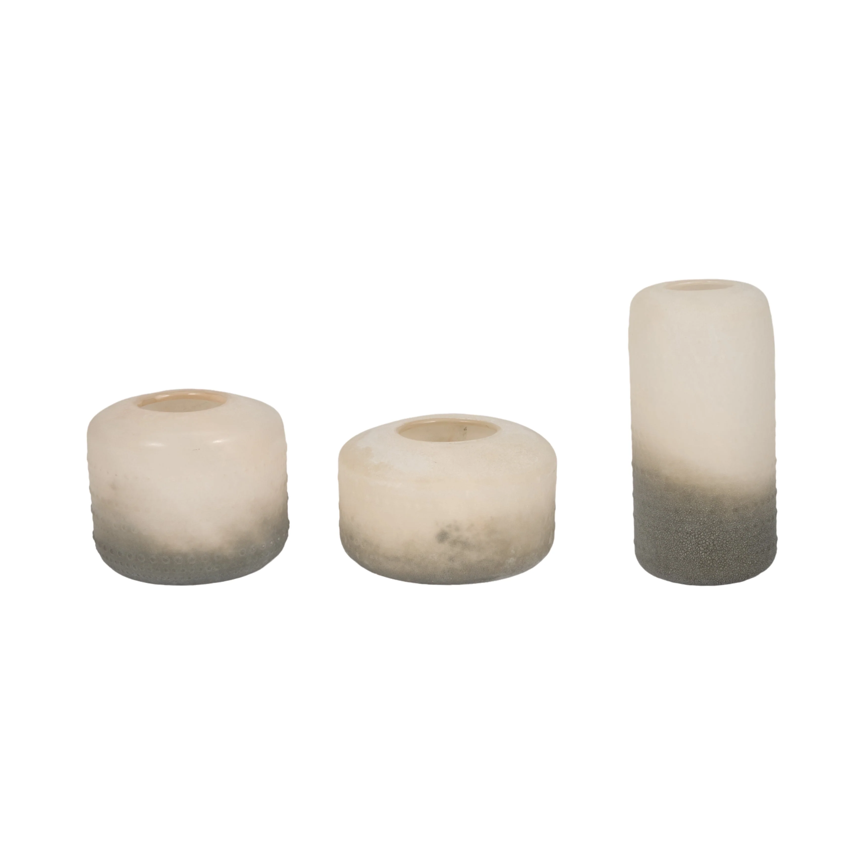 Glass 8" Textured 2-tone Vase, - Image 23