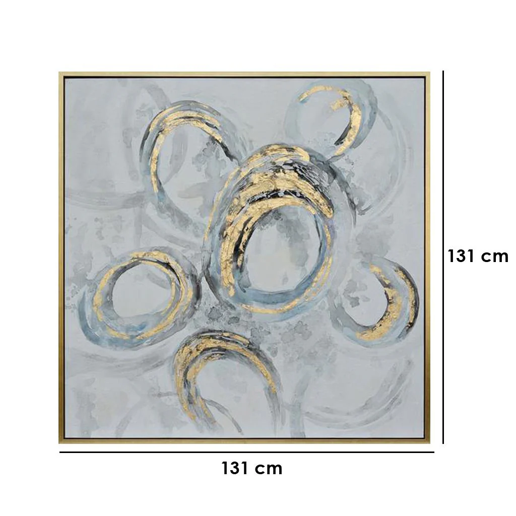 Gold Bonds Handmade Oil Painting - Image 2