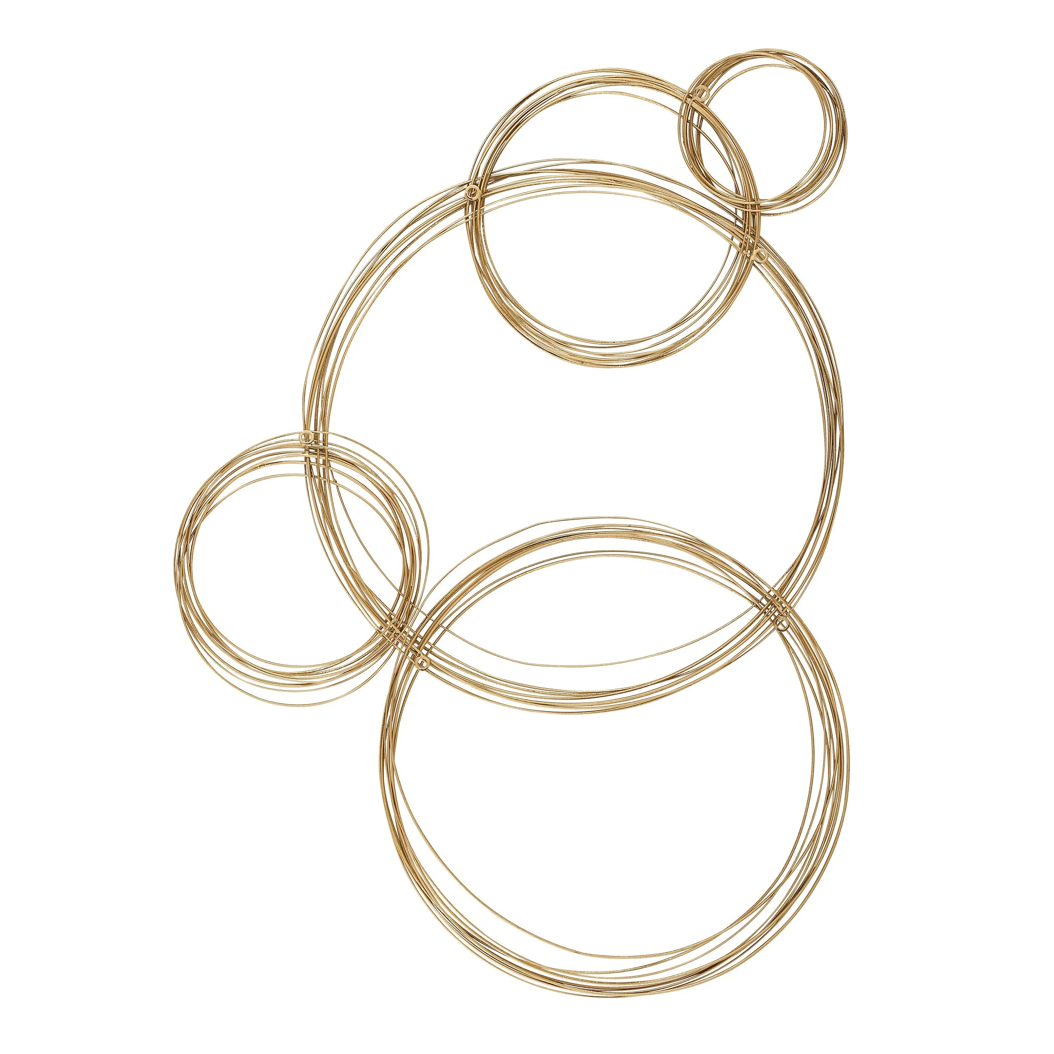 Golden Bubbles Metal Wall Decor - Image 7