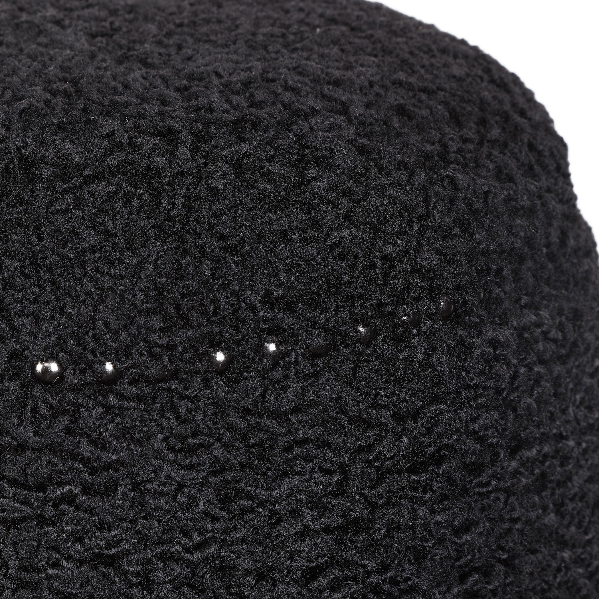 Gumdrop Ottoman, Black - Image 4