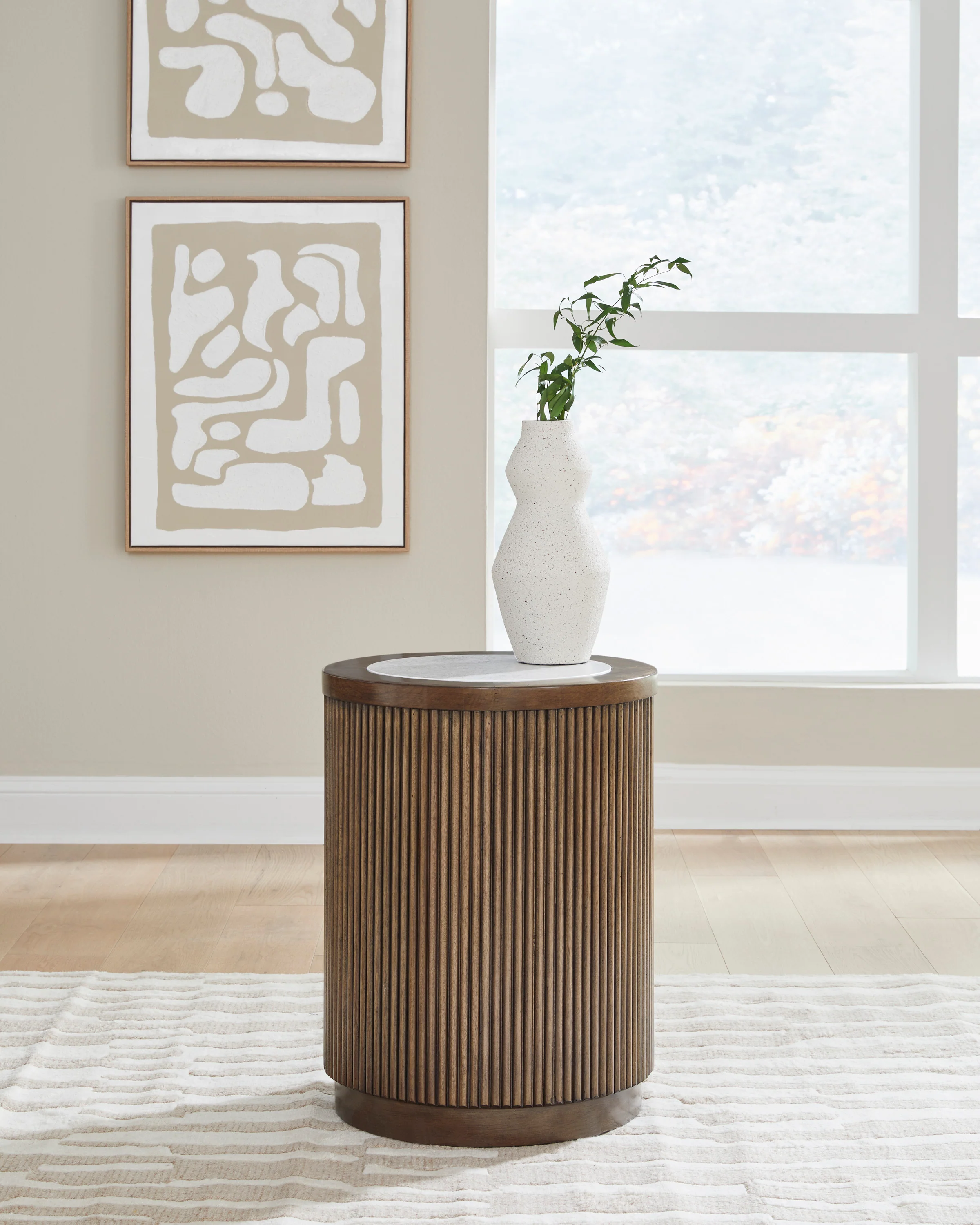 Hadonna Round End Table - Image 3