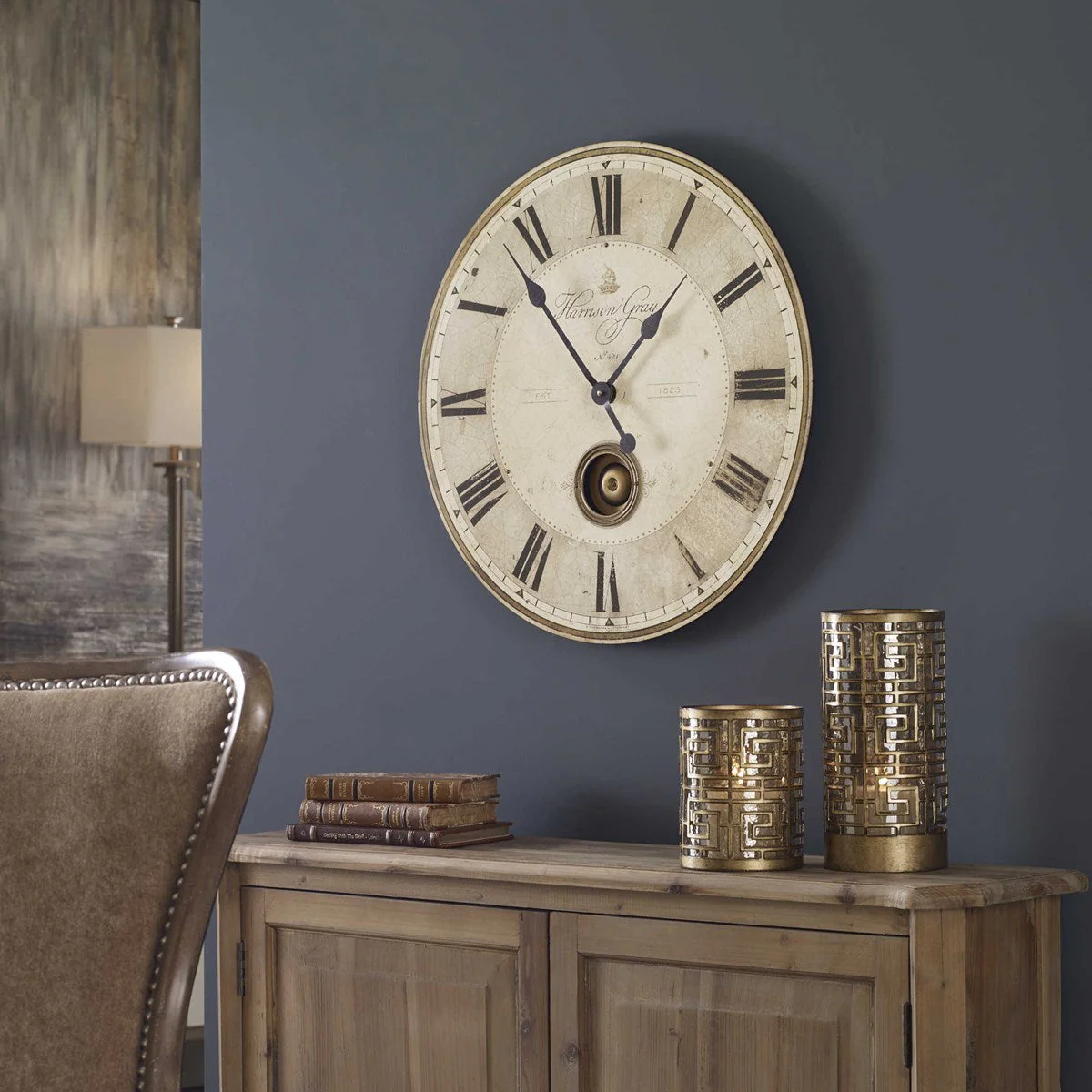 Harrison Gray 23" Wall Clock - Image 2