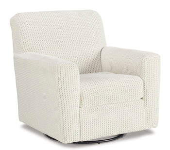 Herstow Swivel Glider Accent Chair - Image 4