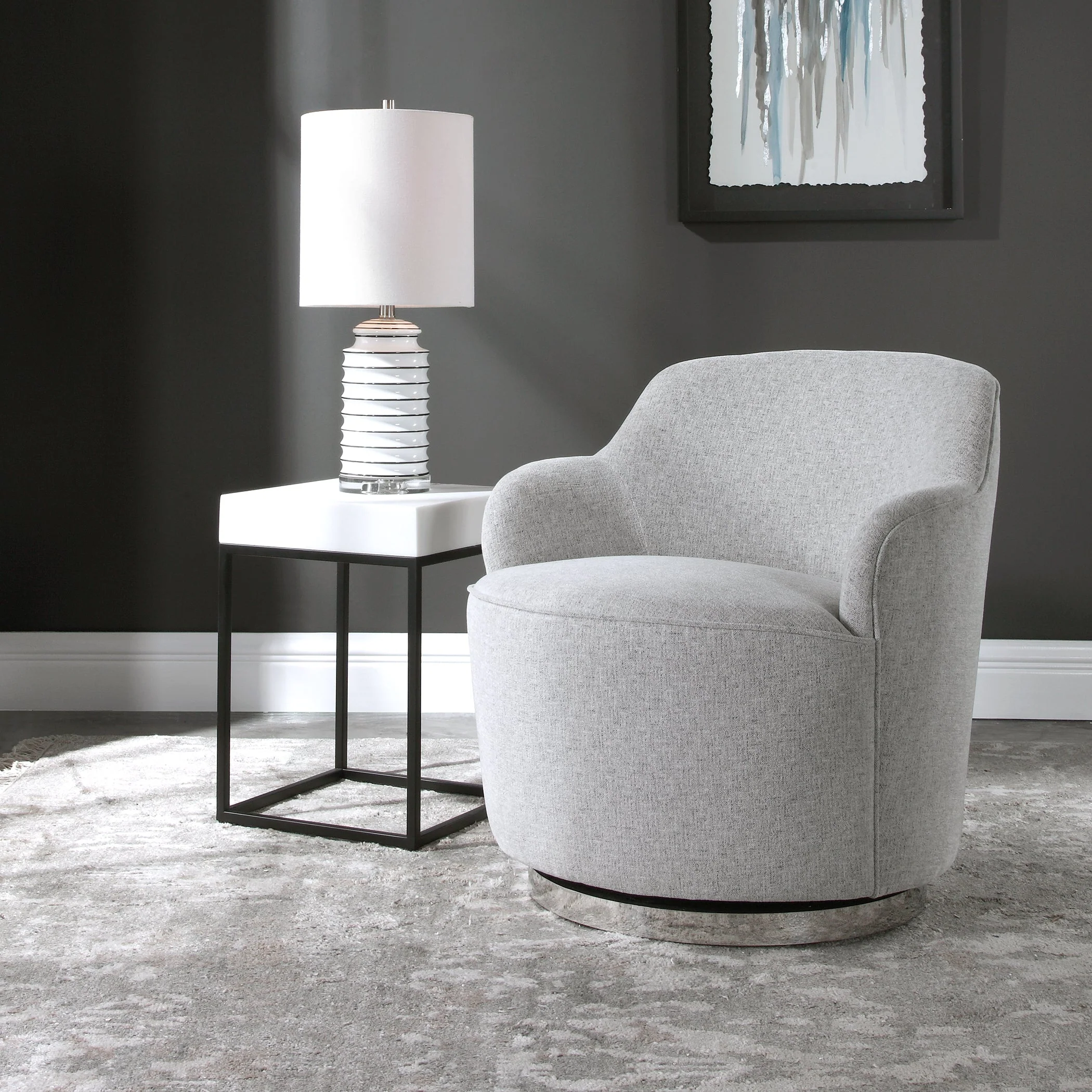 Hobart Swivel Chair - Image 4