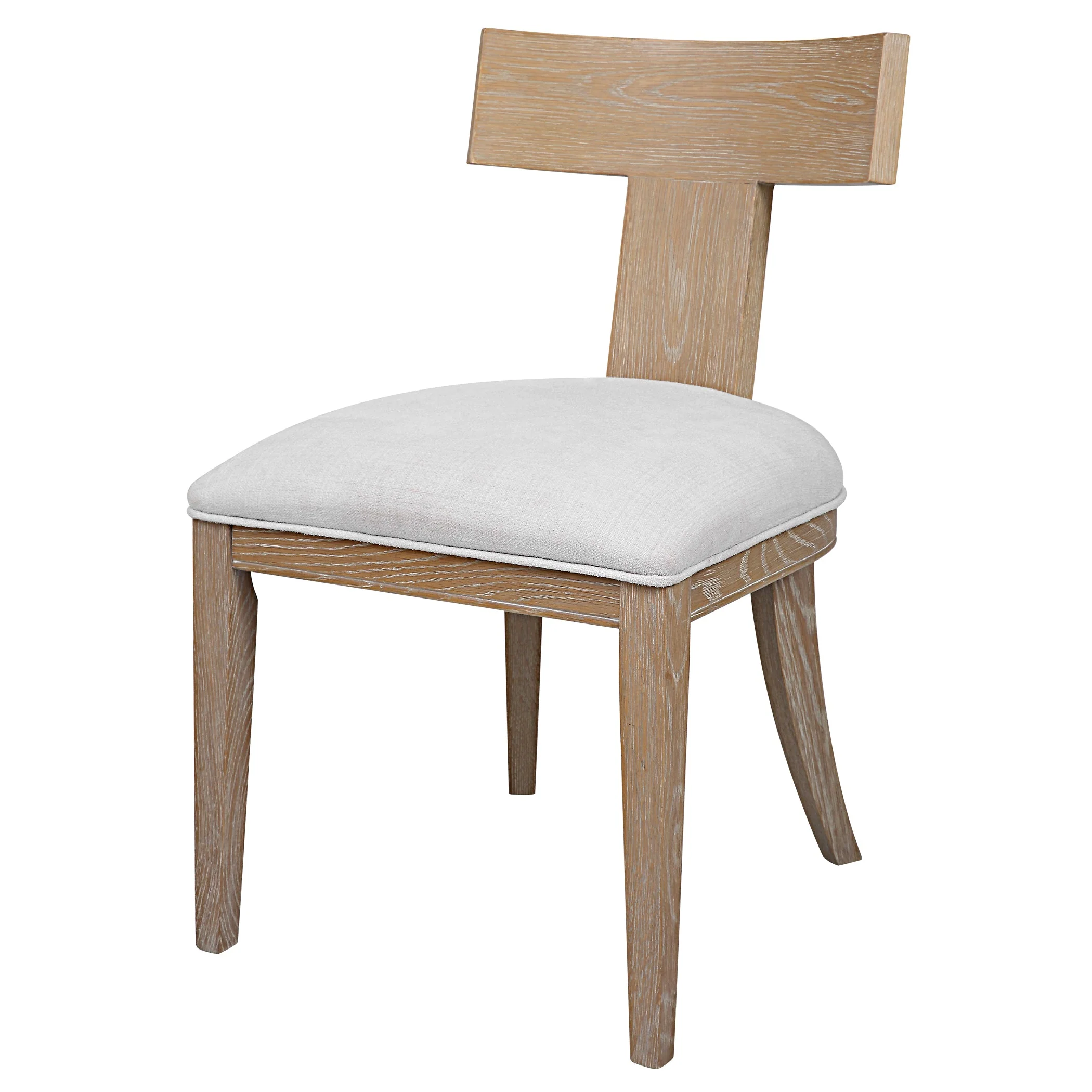 Idris Armless Chair, Natural - Image 4