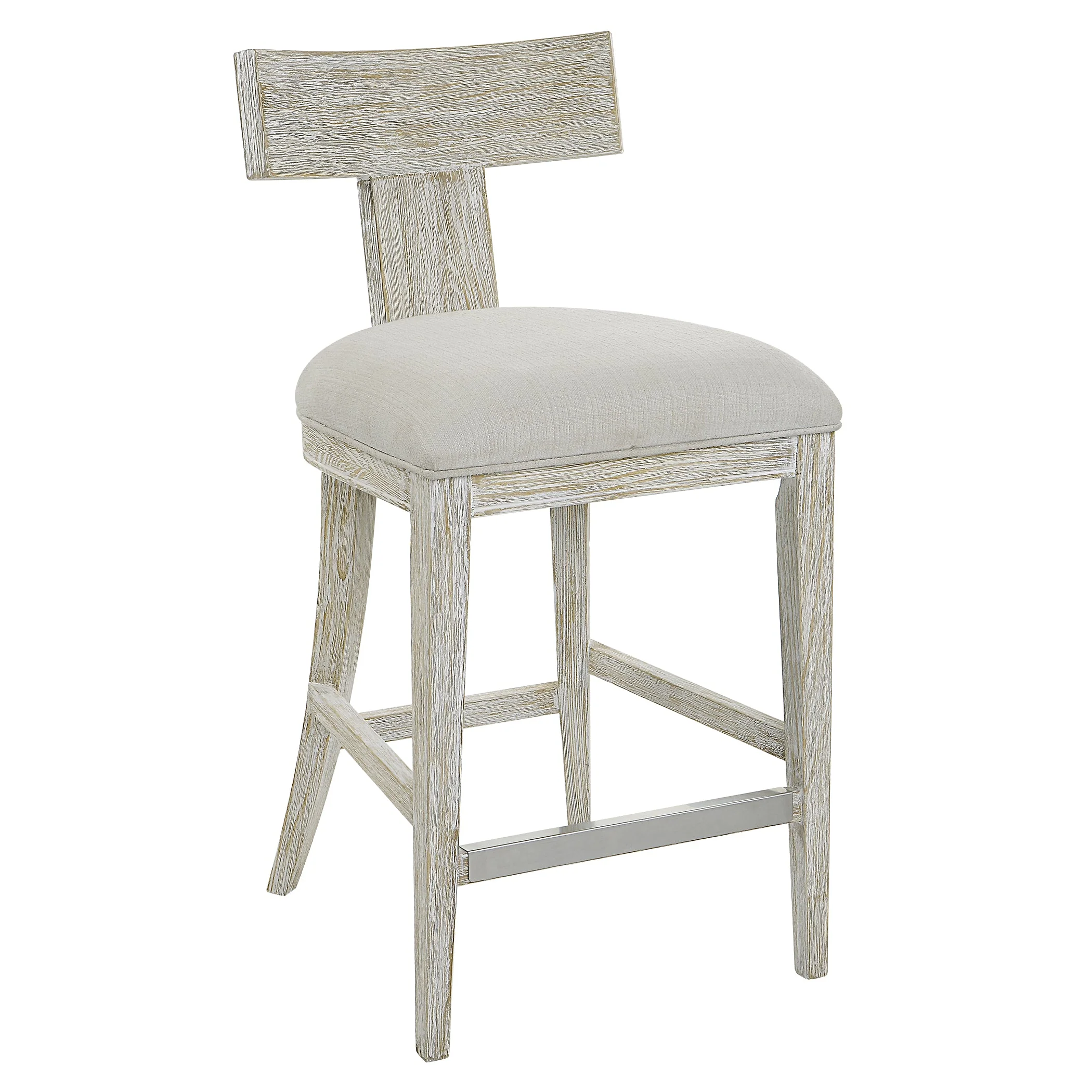 Idris Counter Stool, White - Image 7