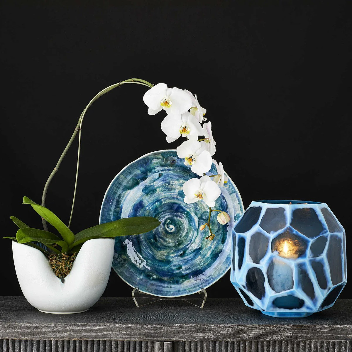 Indigo Vase Medium - Image 2