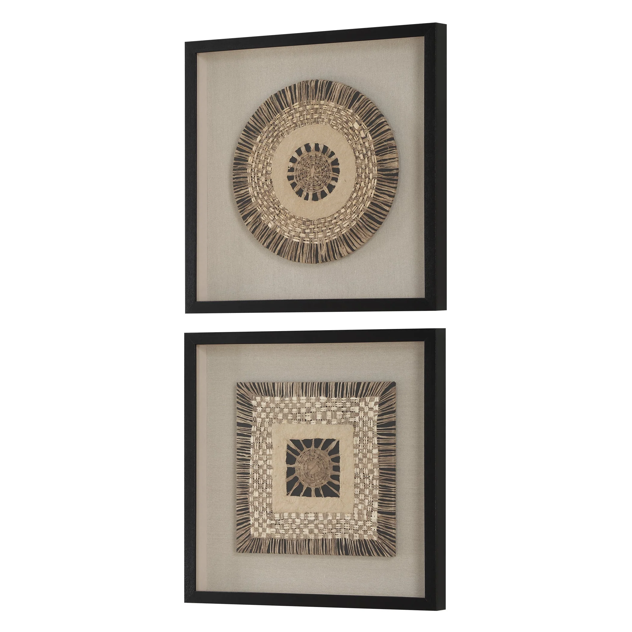 Intertwine Knit Paper Shadow Box, S/2 - Image 11