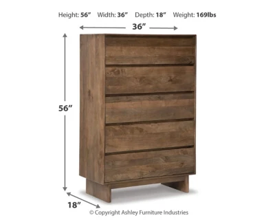 Ashley Homestore |Five Drawer Chest B752-46 - Image 4