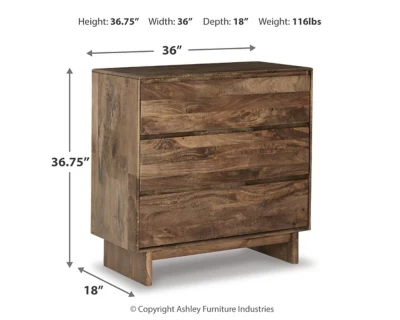 Ashley Homestore |Three Drawer Chest - Image 4