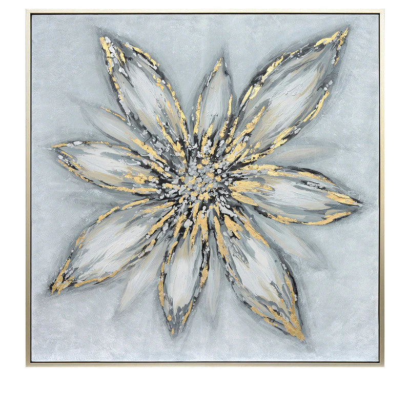 Jasmine Accent Handmade Oil Painting - Image 2