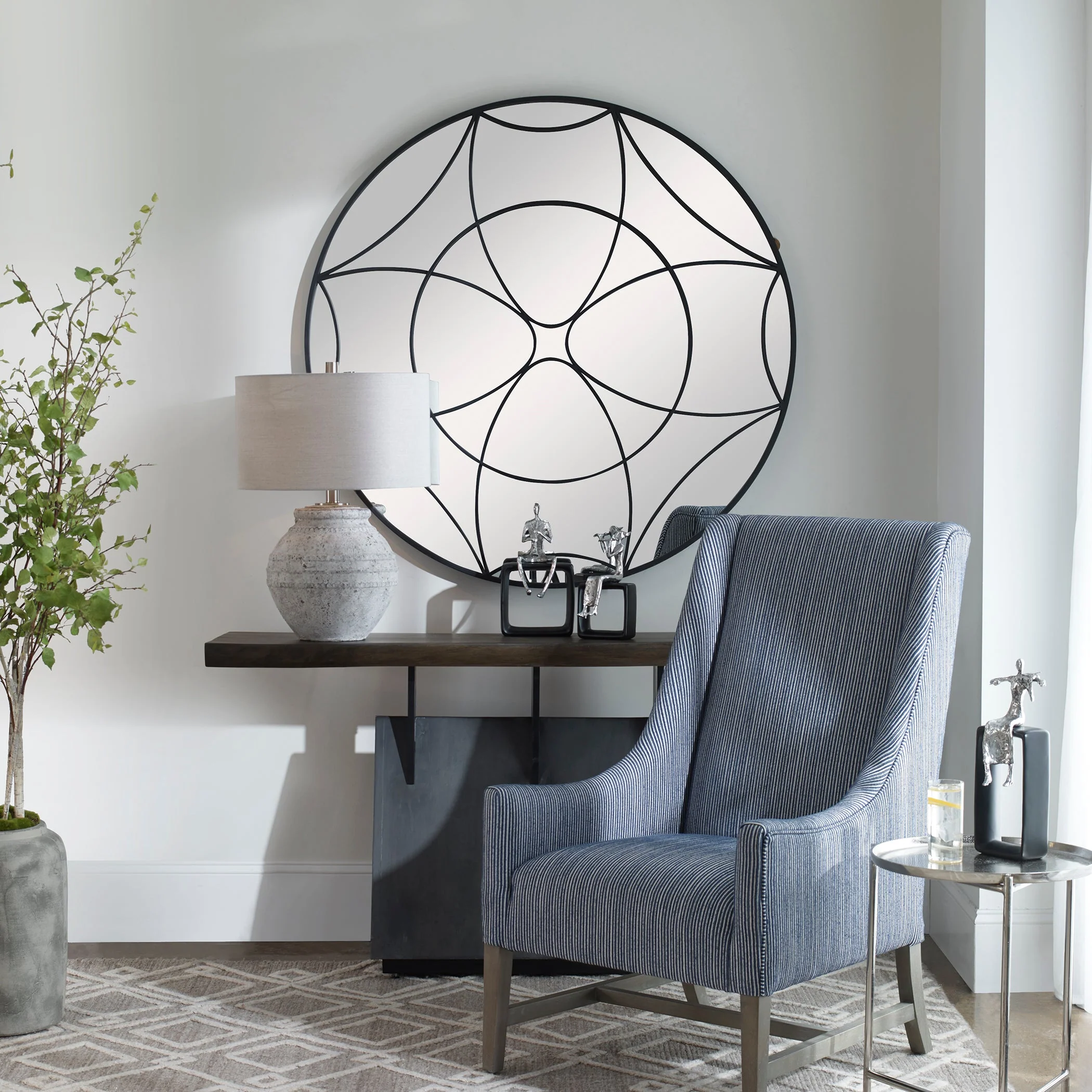 Jocasta Mirrored Wall Decor - Image 2