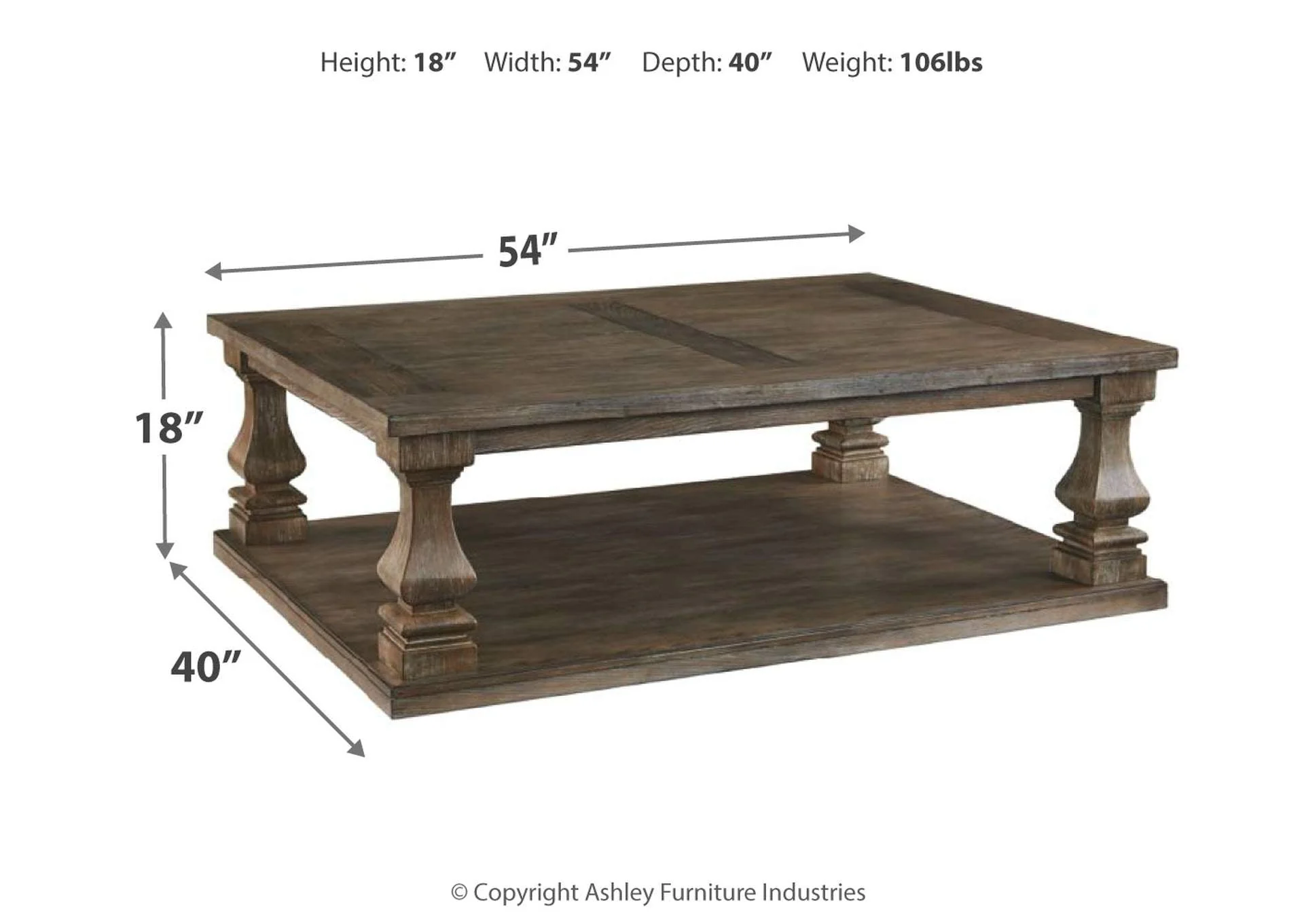 Ashley Homestore |Occasional Table Set(1xT776-1 + 2xT776-3) - Image 4