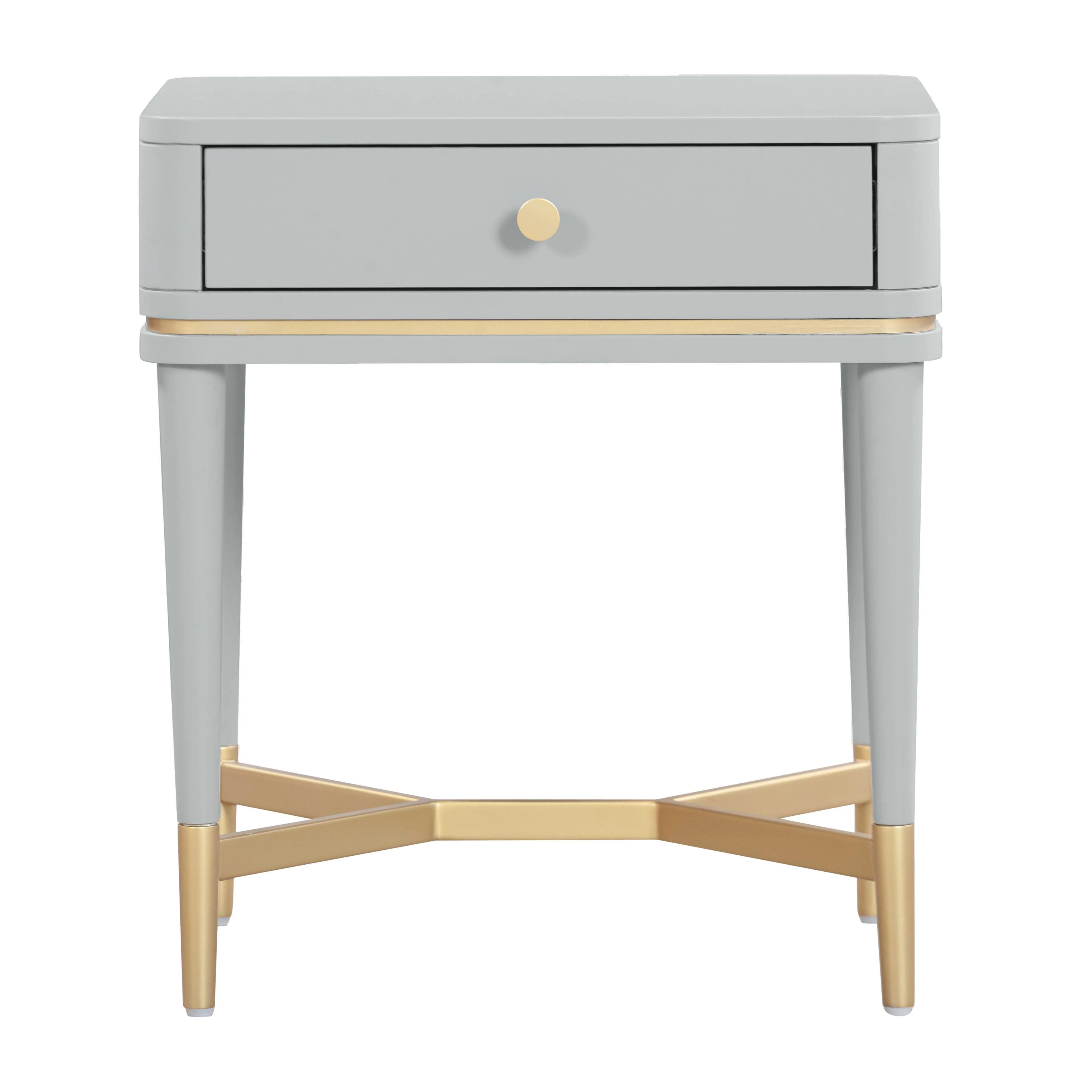 Julieta Grey Nightstand - Image 3