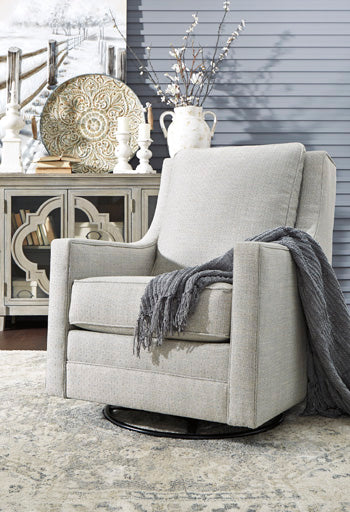 Kambria Swivel Glider Accent Chair - Image 5