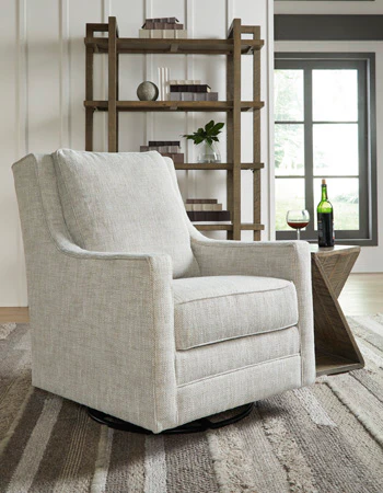 Kambria Swivel Glider Accent Chair - Image 4