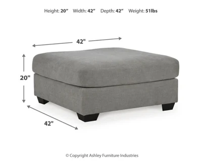 Keener Oversized Accent Ottoman - Image 4