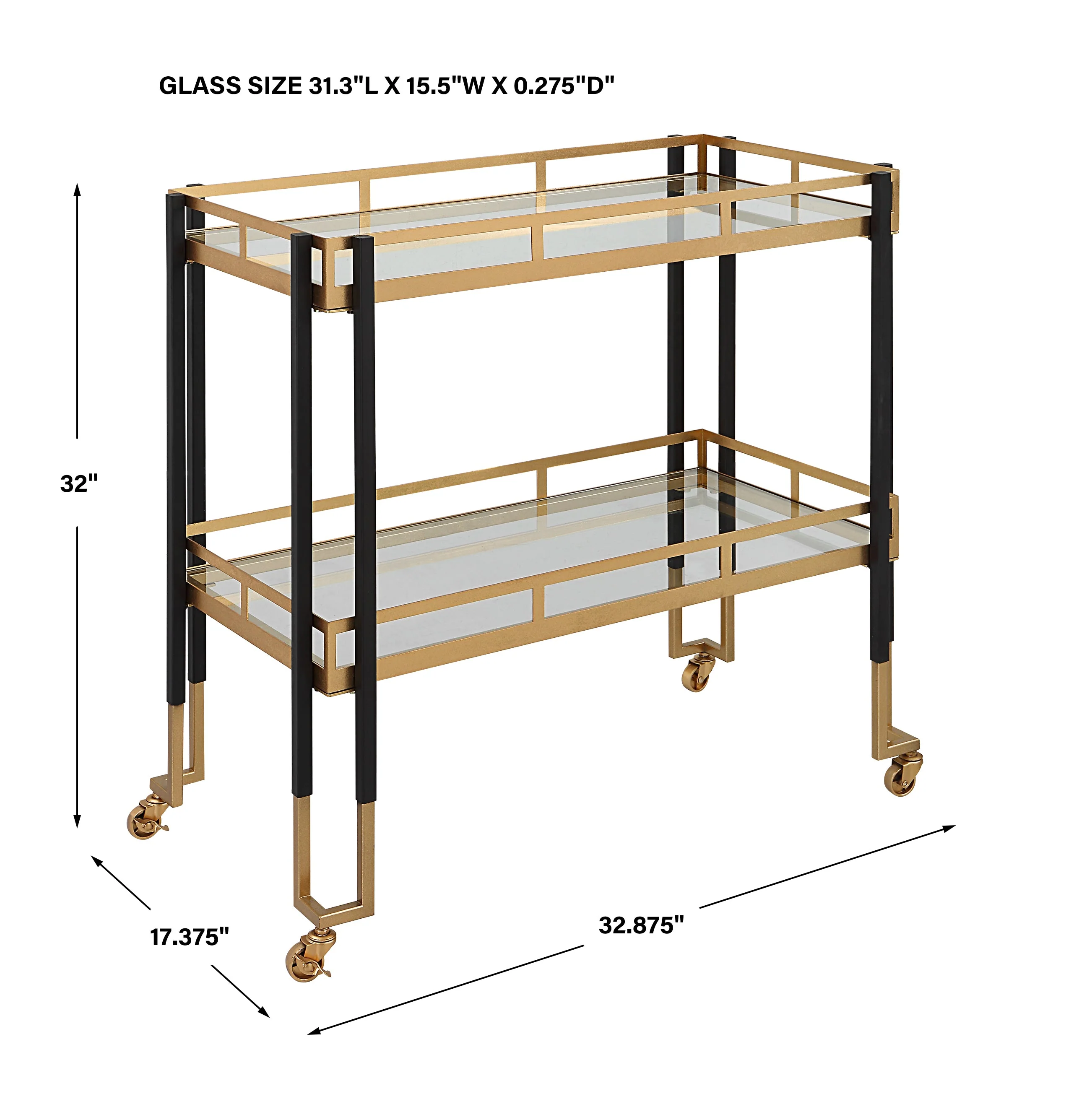 Kentmore Bar Cart - Image 4