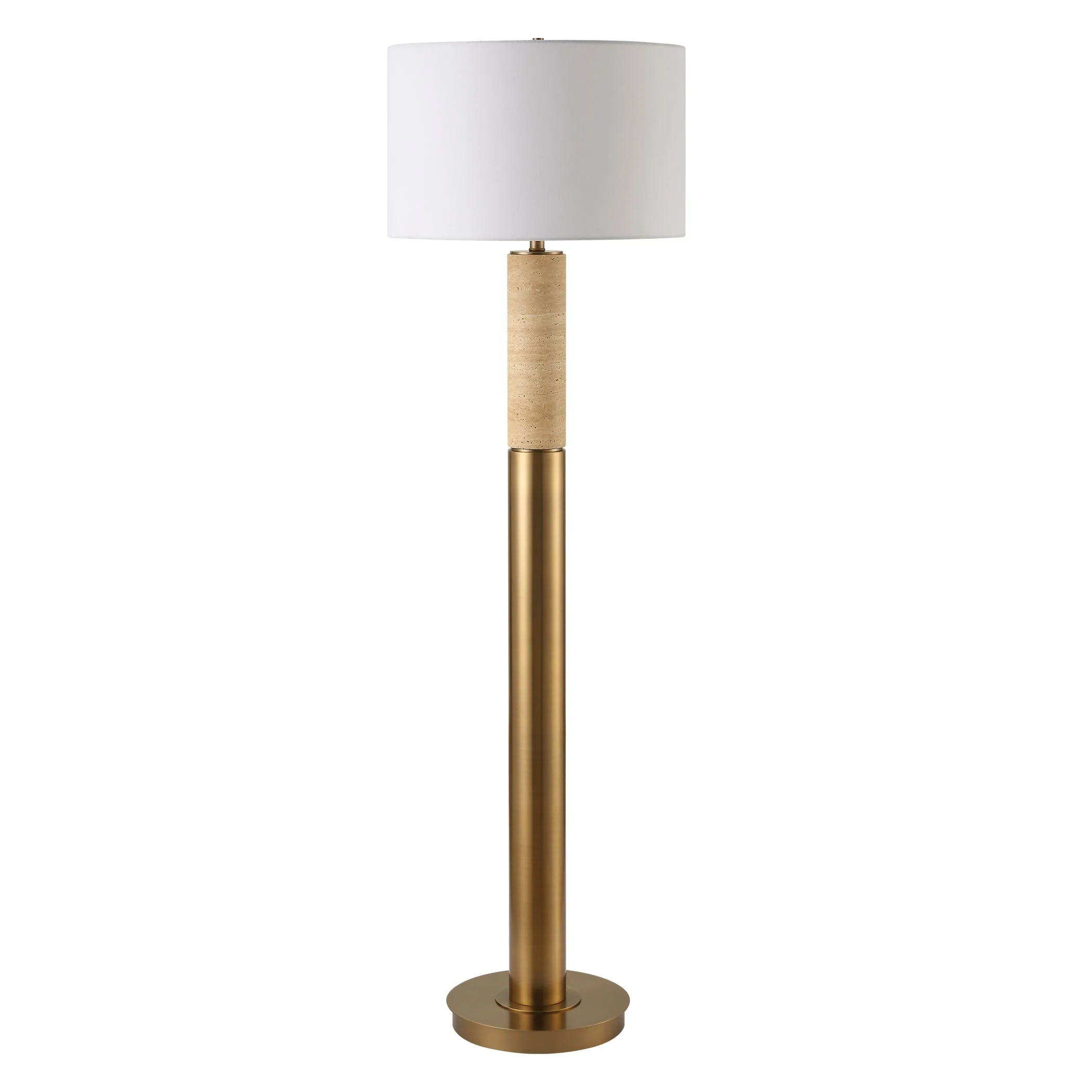 Knox Travertine Floor Lamp - Image 5