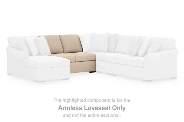 LadyMae 4-Piece Sectional with Chaise - Image 12