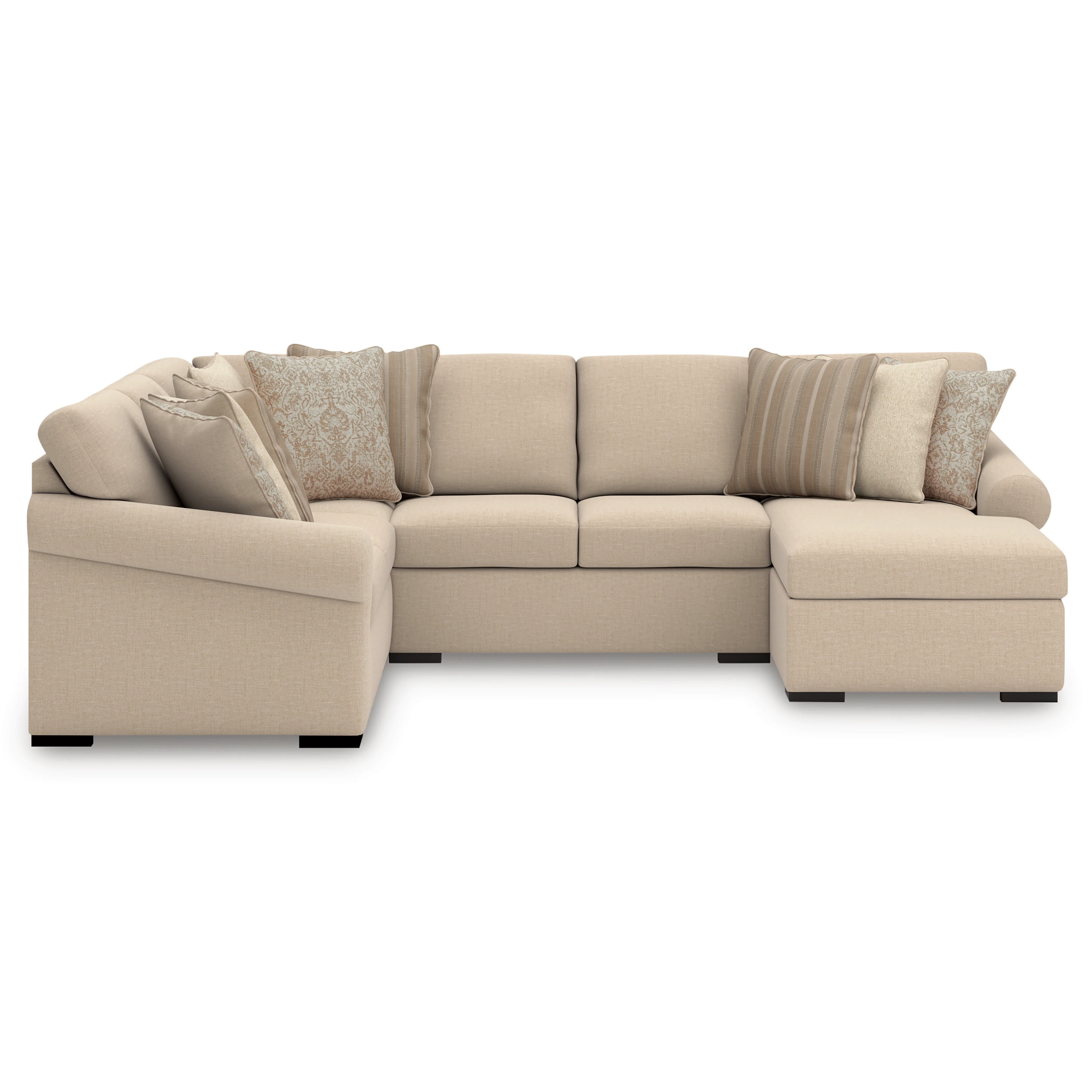 LadyMae 4-Piece Sectional with Chaise - Image 2
